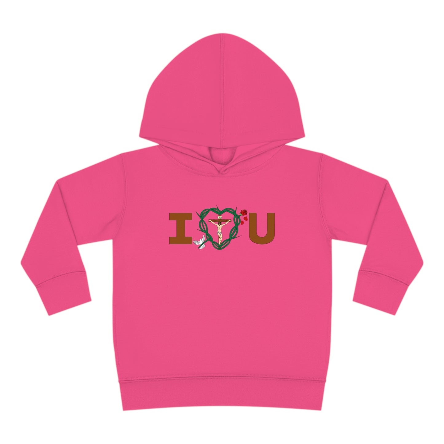 Message of Love, C Toddler Pullover Fleece Hoodie