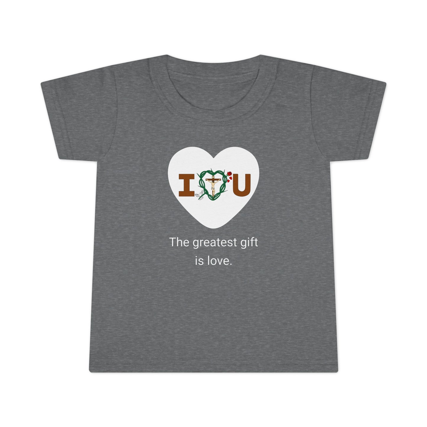 A Message of Love Heart WWT Toddler T-shirt