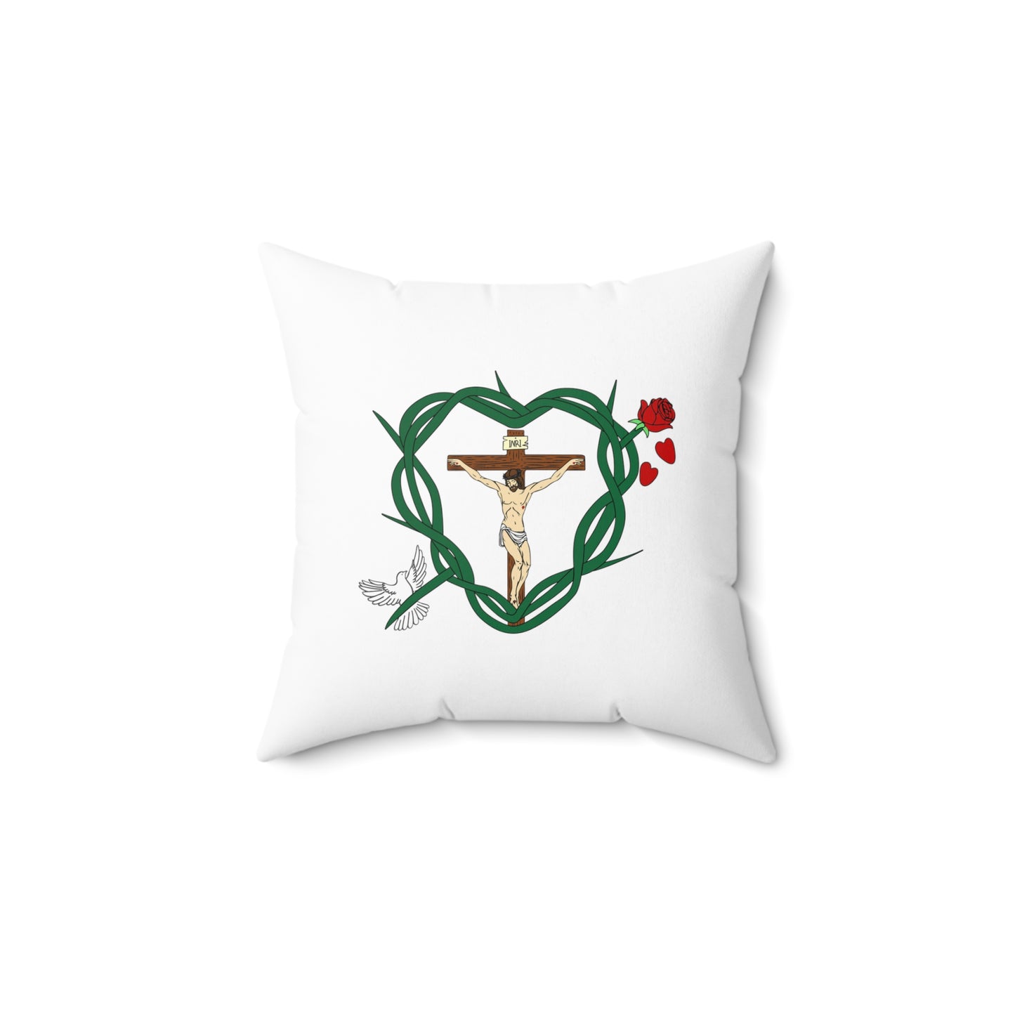 Our Shield, Spun Polyester Square Pillow