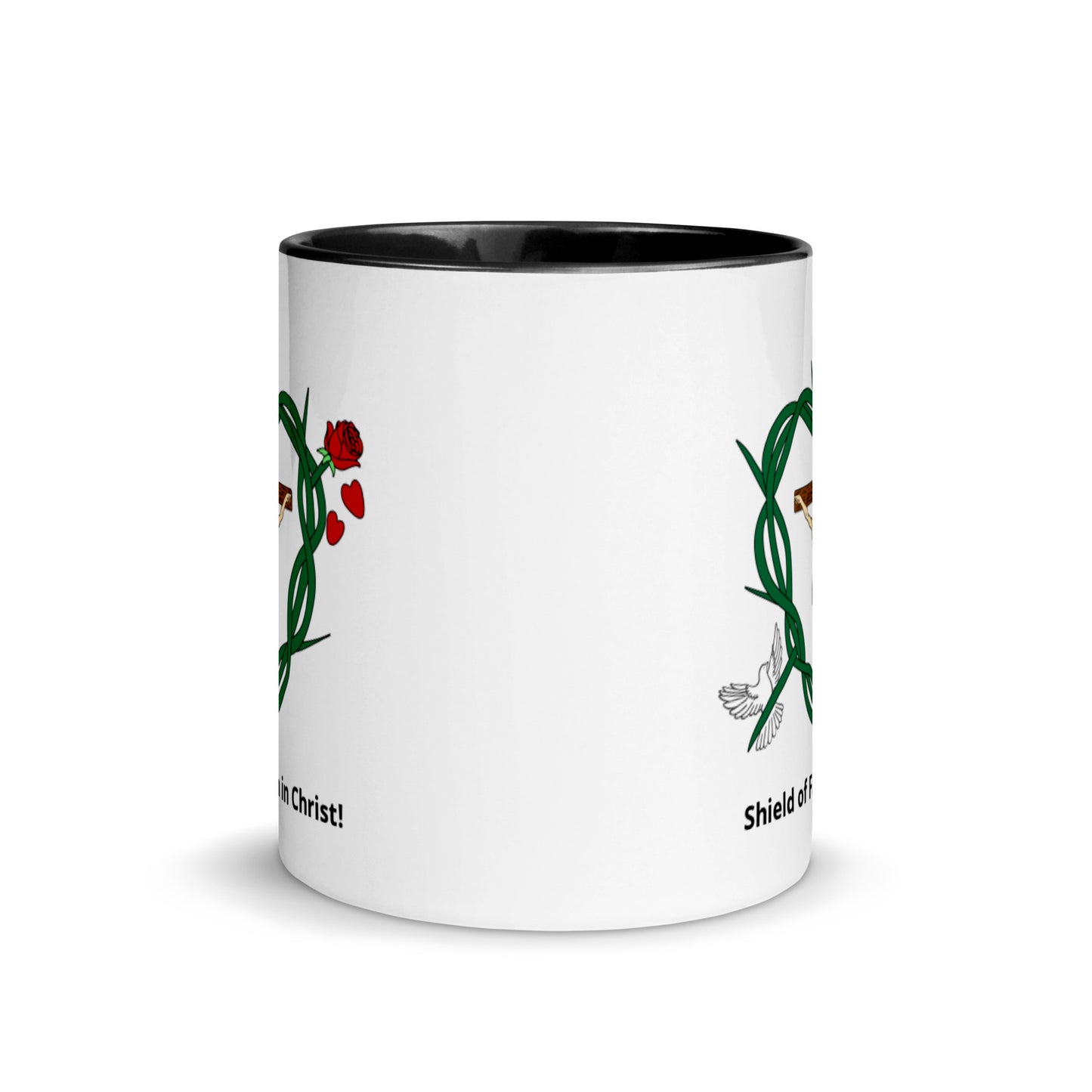 Our Shield Mug with Color Inside