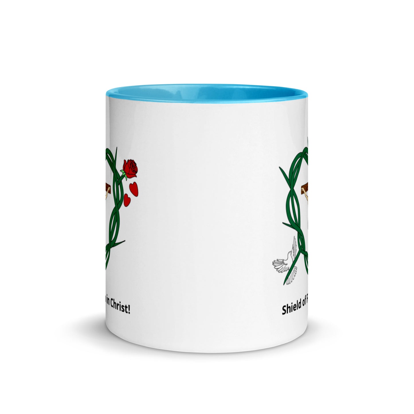 Our Shield Mug with Color Inside