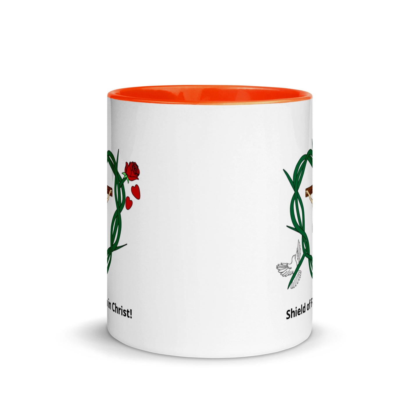 Our Shield Mug with Color Inside