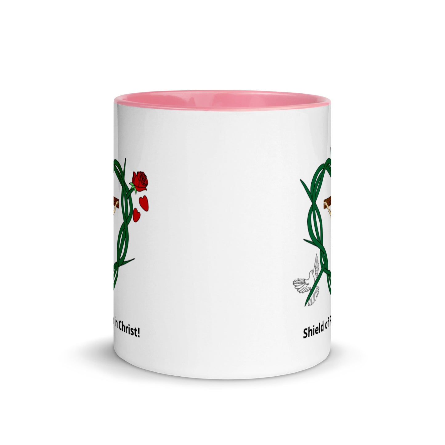 Our Shield Mug with Color Inside