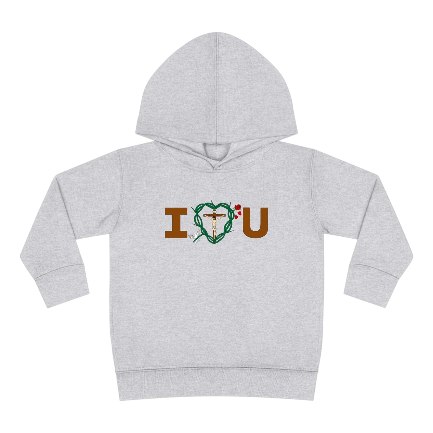 Message of Love, C Toddler Pullover Fleece Hoodie