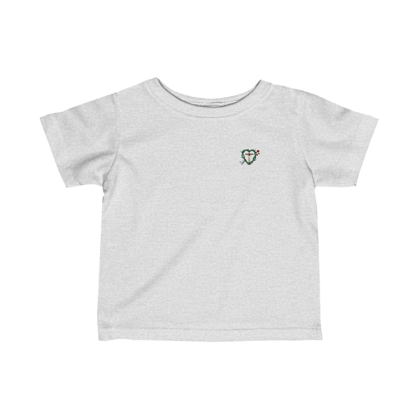 Our Shield SWT-Heart Infant Fine Jersey Tee