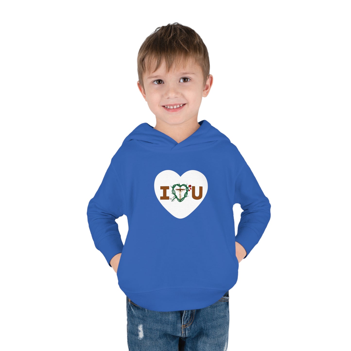 Message of Love, CH Toddler Pullover Fleece Hoodie