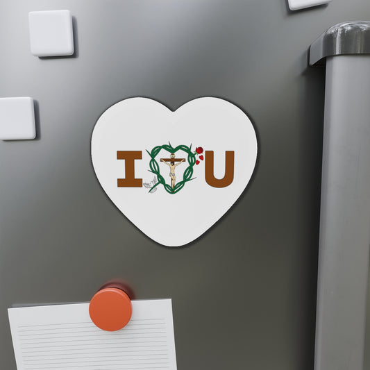 Message of Love Heart Magnets