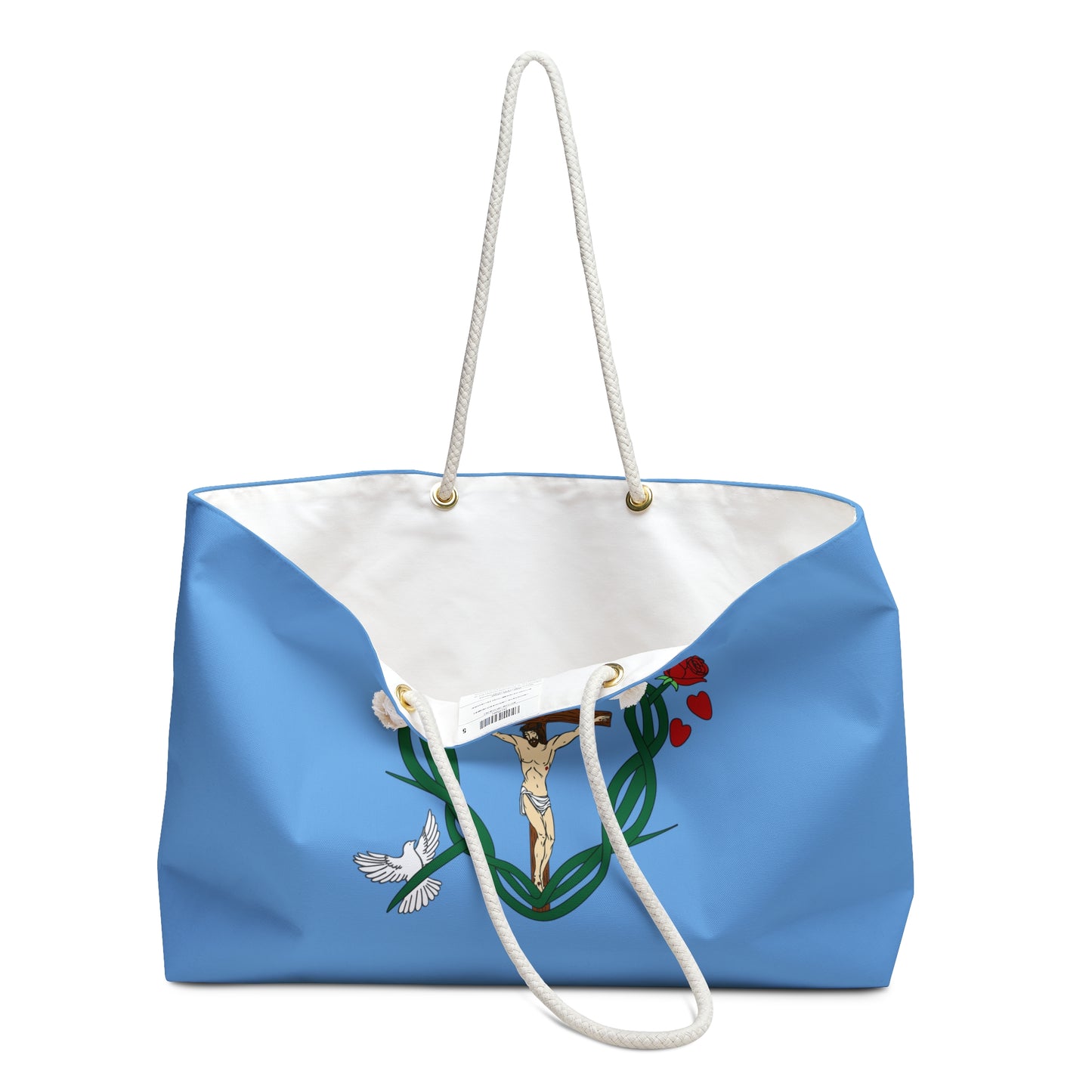 Our Shield, SP Light Blue Weekender Bag