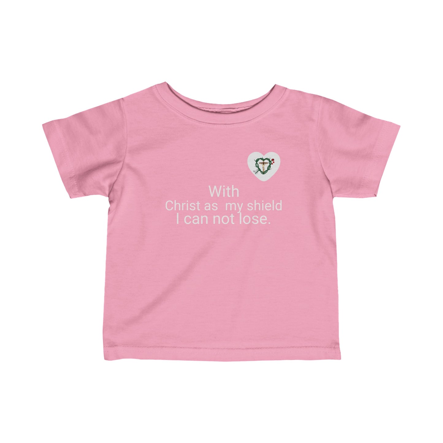 Our Shield SWT-Heart Infant Fine Jersey Tee