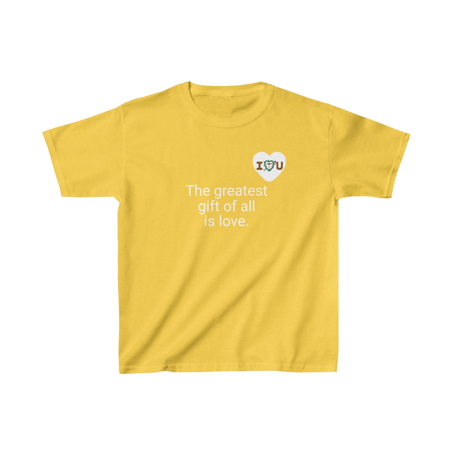 A Message of Love, SWT Heart Youth Heavy Cotton™ Tee