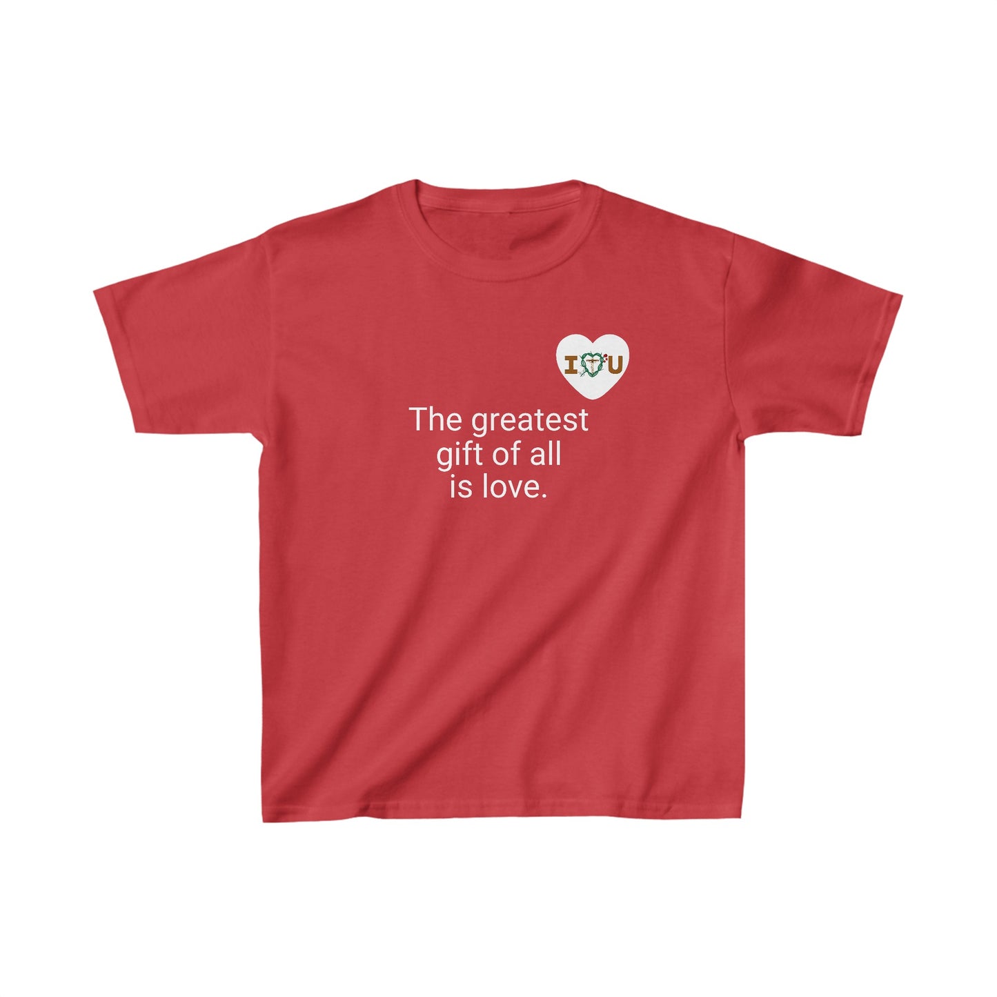 A Message of Love, SWT Heart Youth Heavy Cotton™ Tee