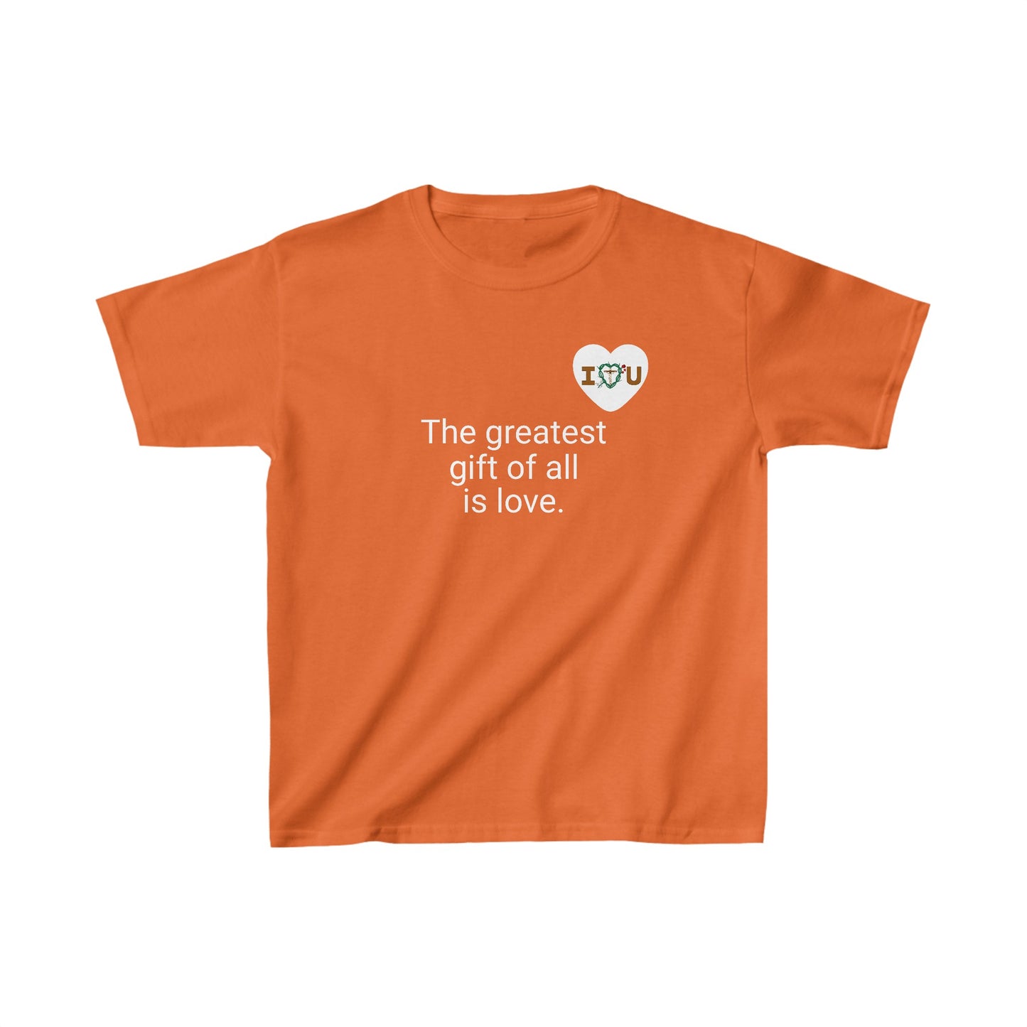 A Message of Love, SWT Heart Youth Heavy Cotton™ Tee