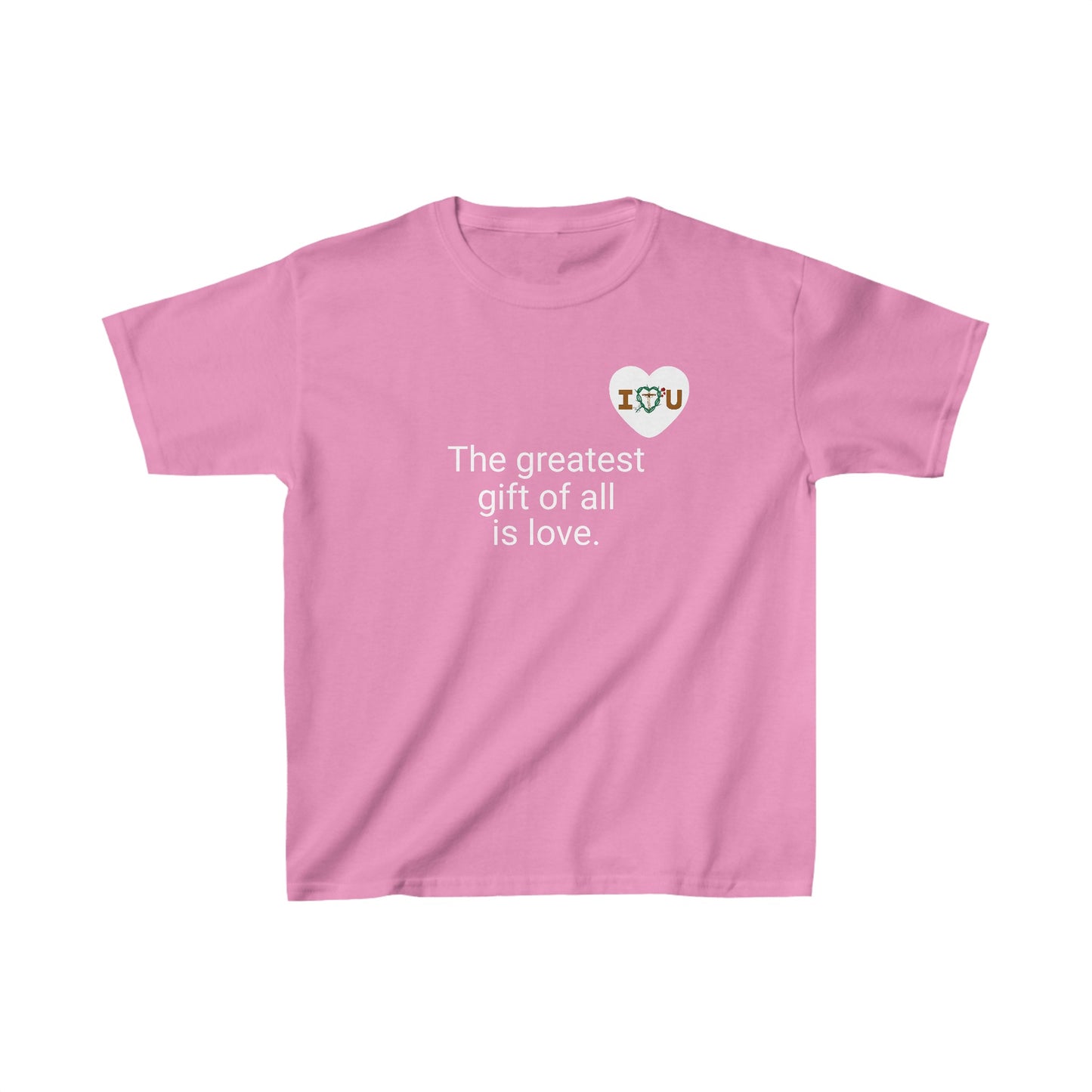 A Message of Love, SWT Heart Youth Heavy Cotton™ Tee