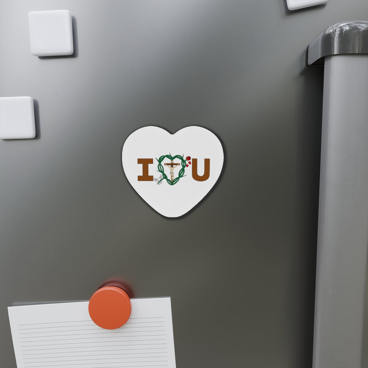 Message of Love Heart Magnets