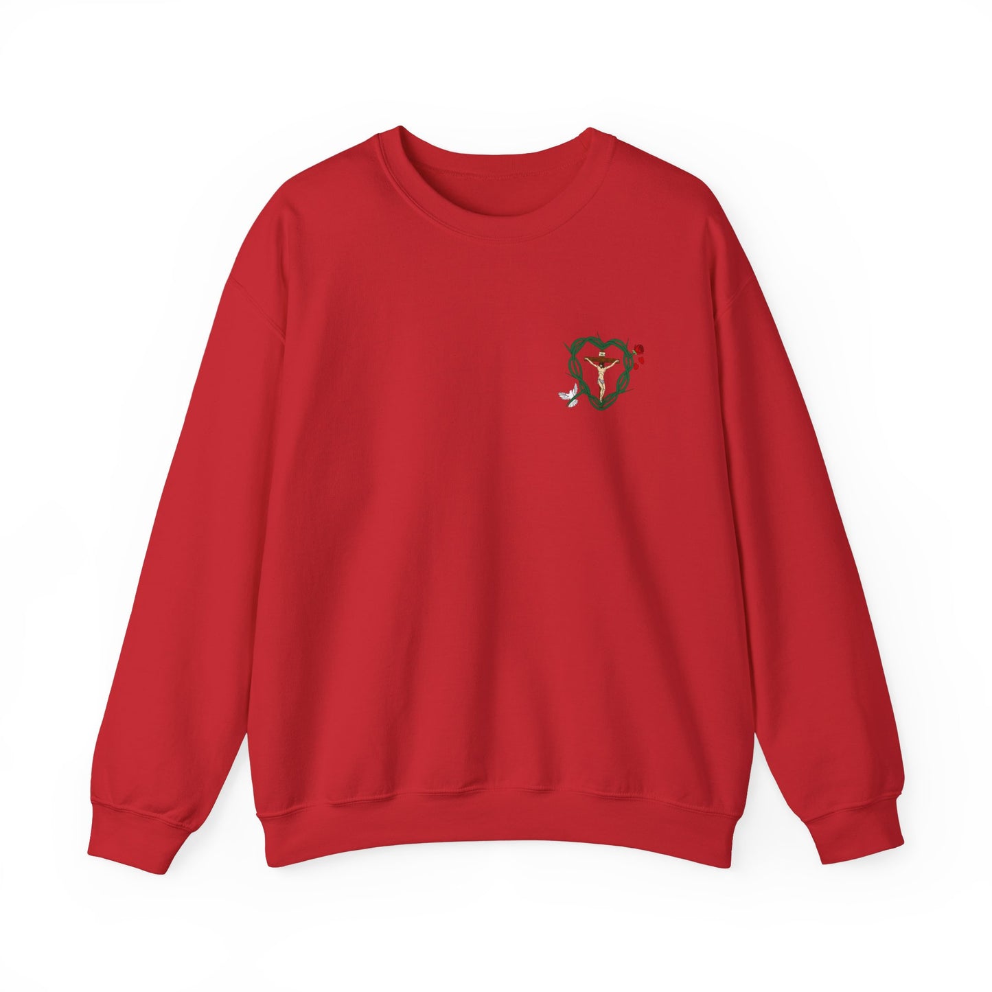 Our Shield, S Adult Unisex Heavy Blend™ Crewneck Sweatshirt