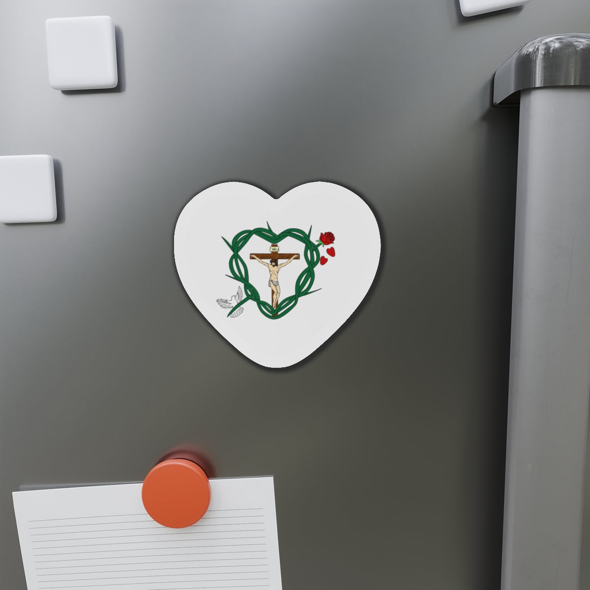 Our Shield Heart Magnets