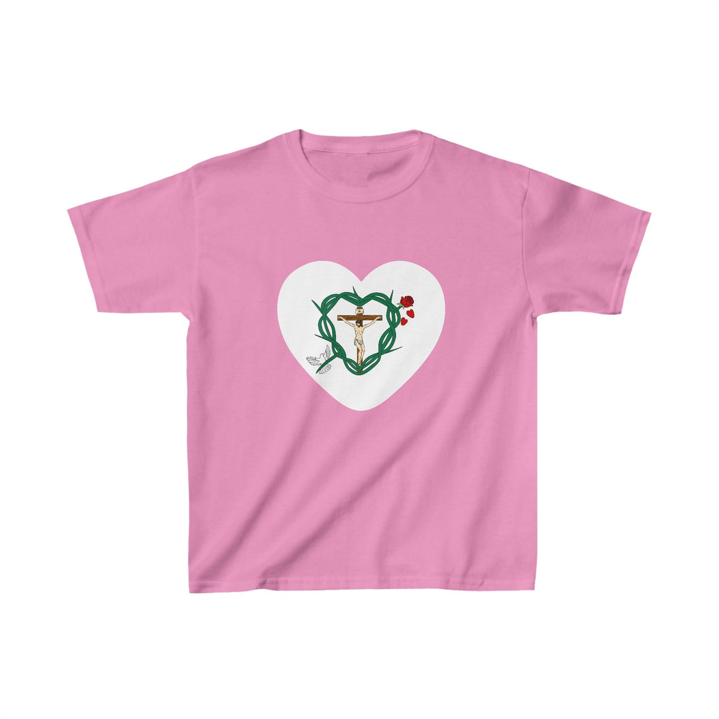 Our Shield Heart Youth Heavy Cotton™ Tee