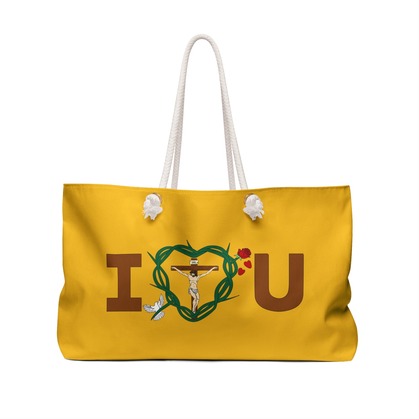 A Message of Love, DSP Yellow Weekender Bag