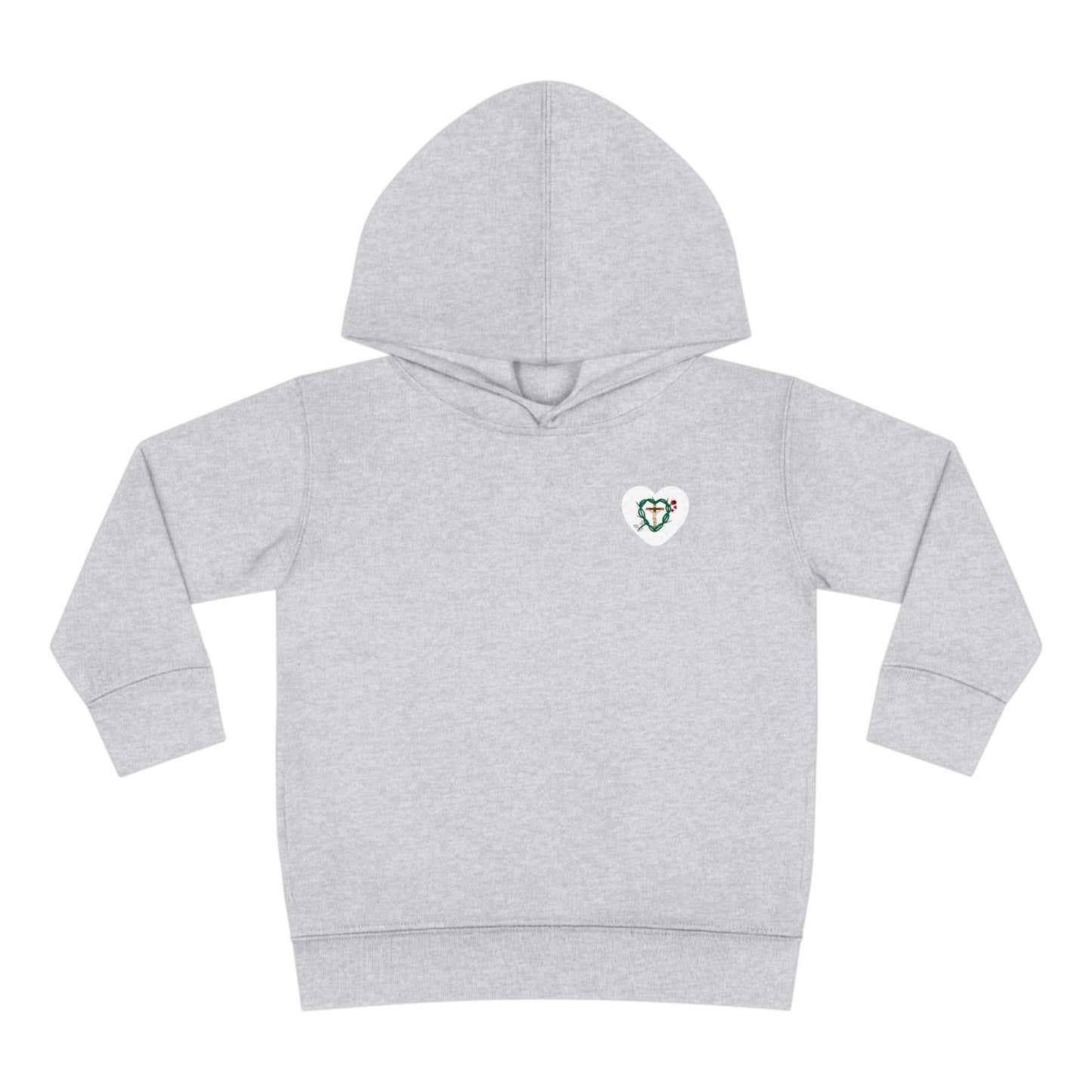 Our Shield Heart, S Toddler Pullover Fleece Hoodie