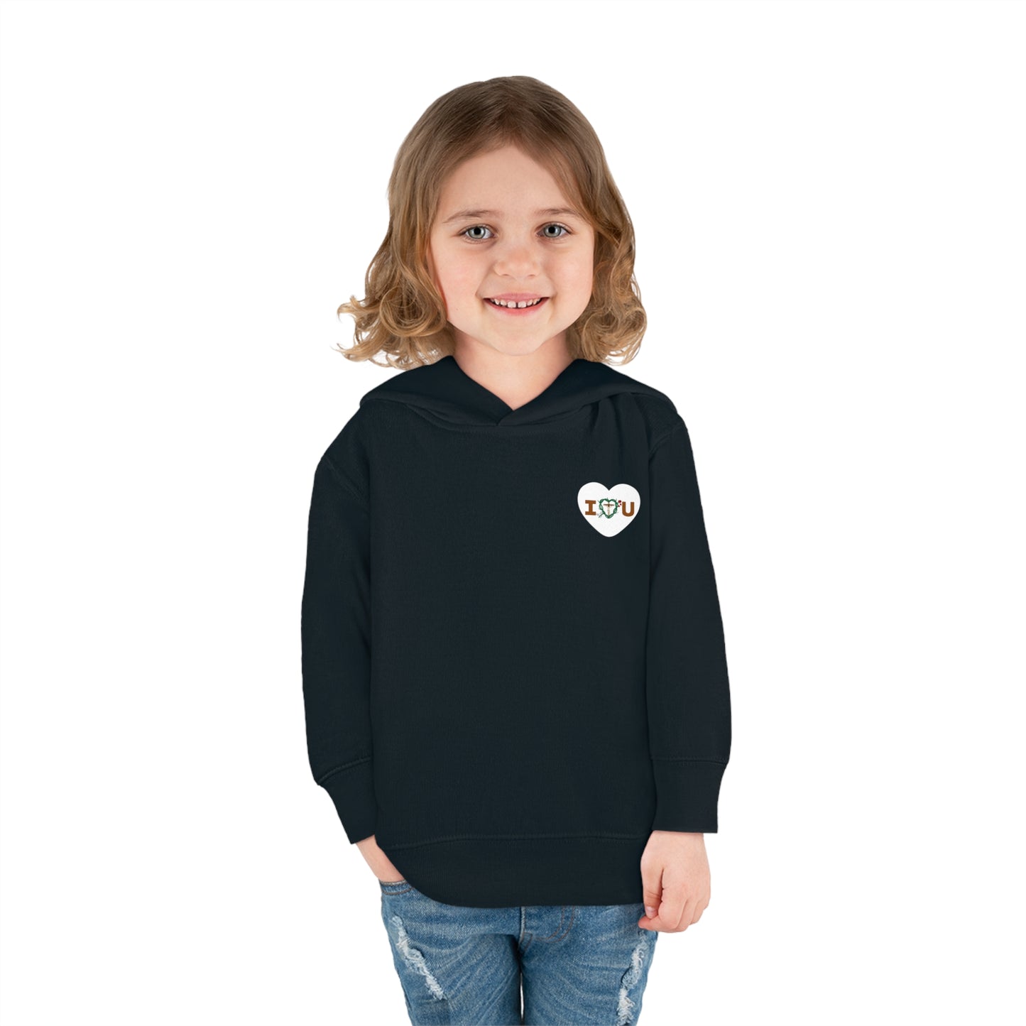 Message of Love, SH Toddler Pullover Fleece Hoodie