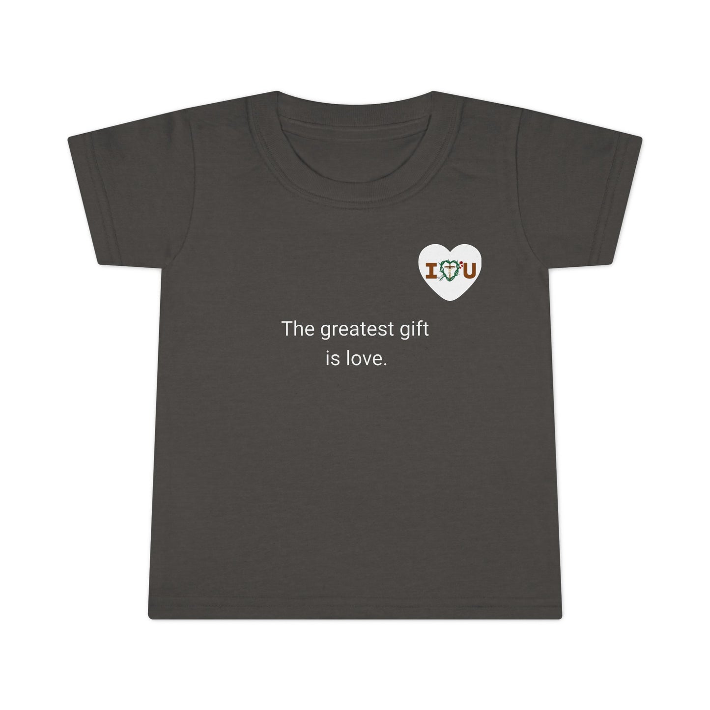 A Message of Love Heart SWT Toddler T-shirt