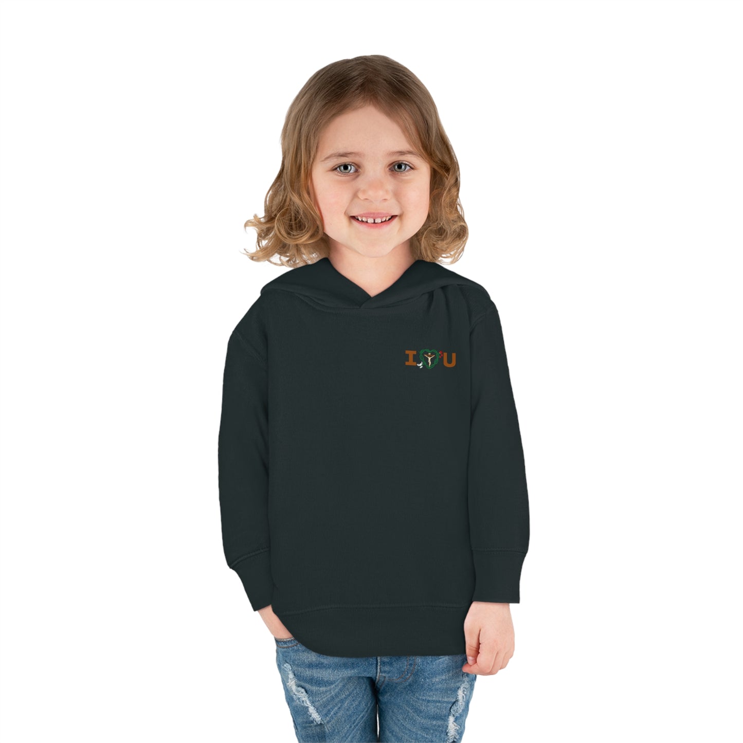 Message of Love, S Toddler Pullover Fleece Hoodie