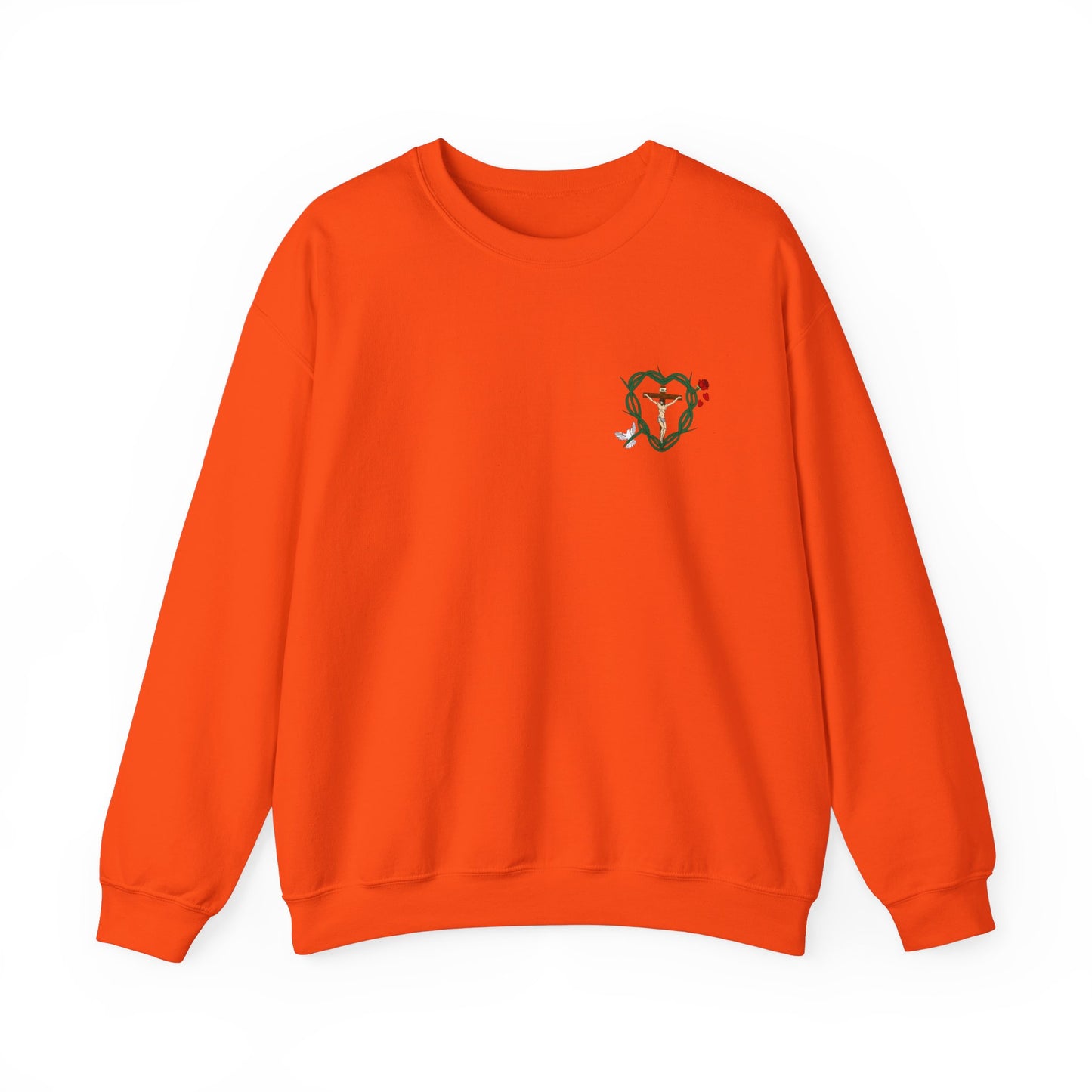 Our Shield, S Adult Unisex Heavy Blend™ Crewneck Sweatshirt