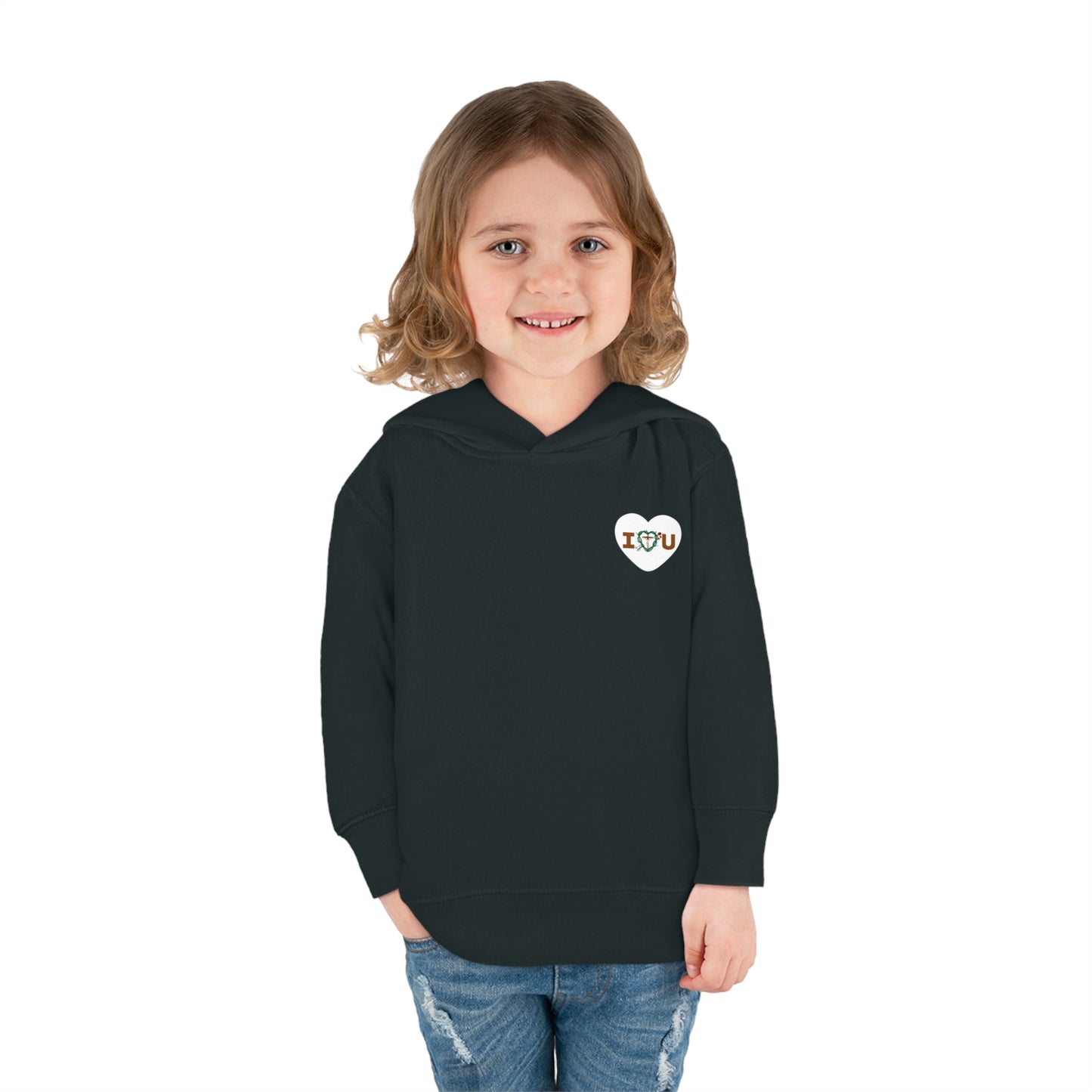 Message of Love, SH Toddler Pullover Fleece Hoodie