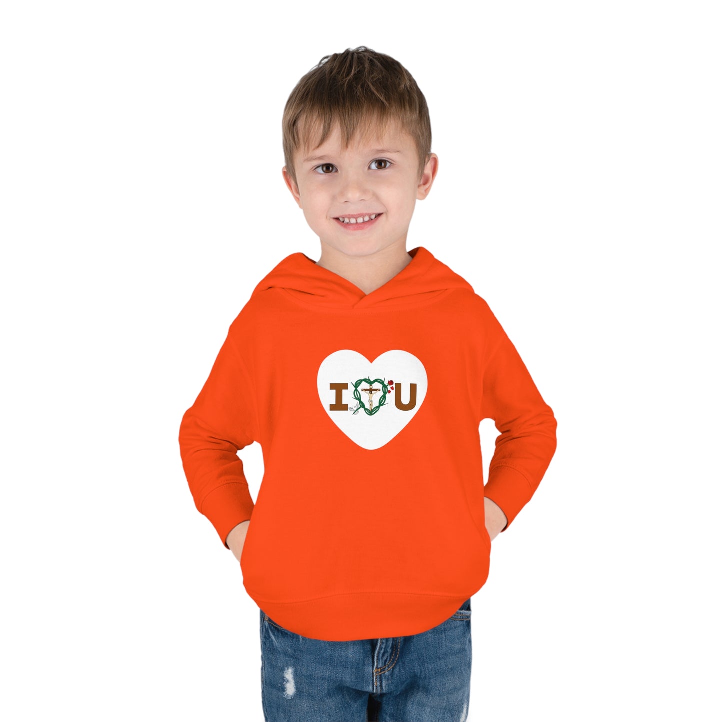 Message of Love, CH Toddler Pullover Fleece Hoodie