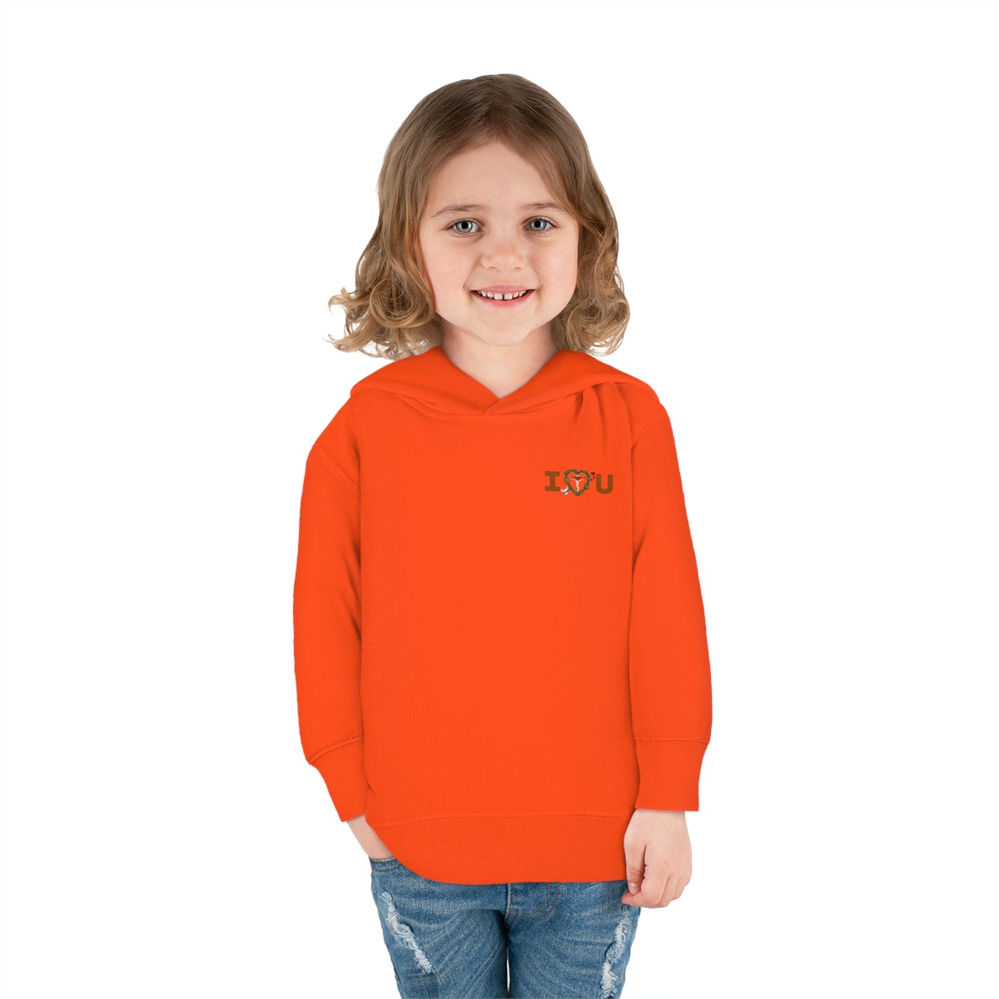 Message of Love, S Toddler Pullover Fleece Hoodie