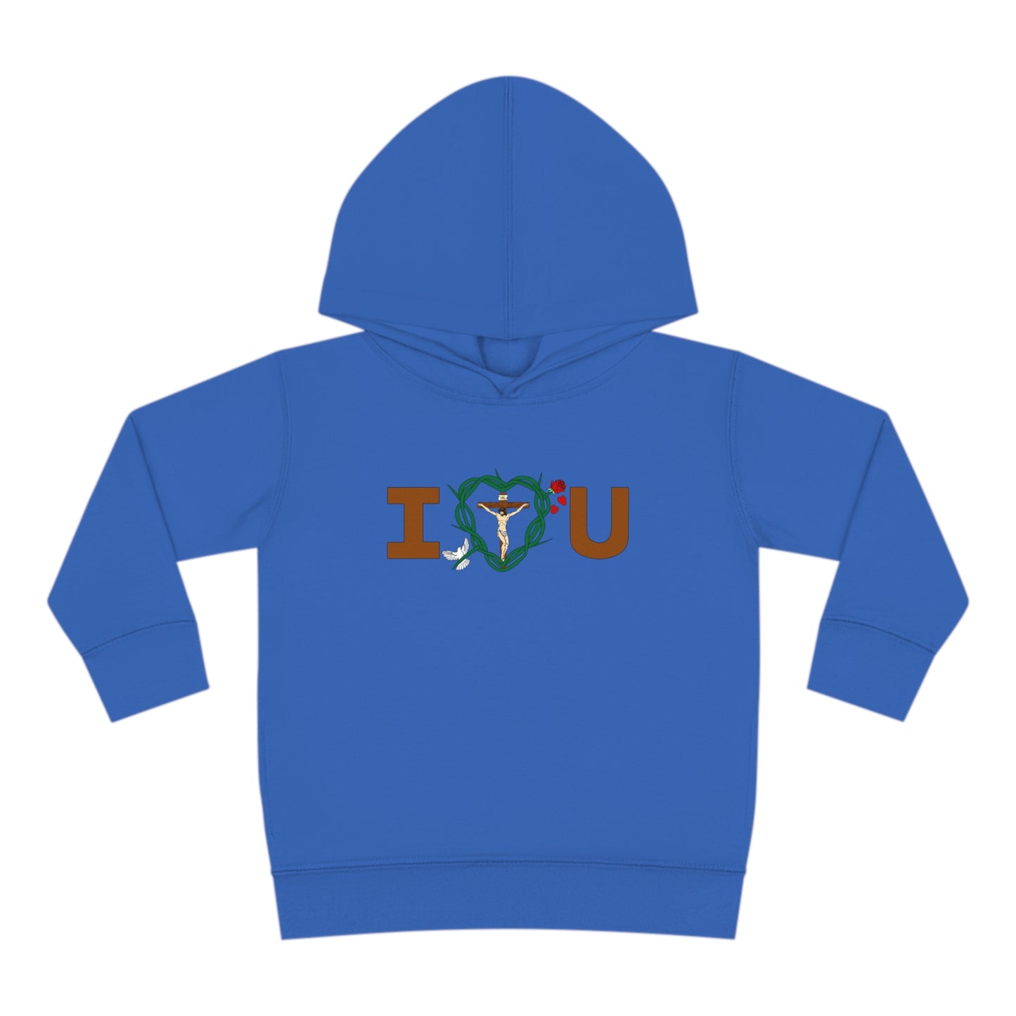 Message of Love, C Toddler Pullover Fleece Hoodie