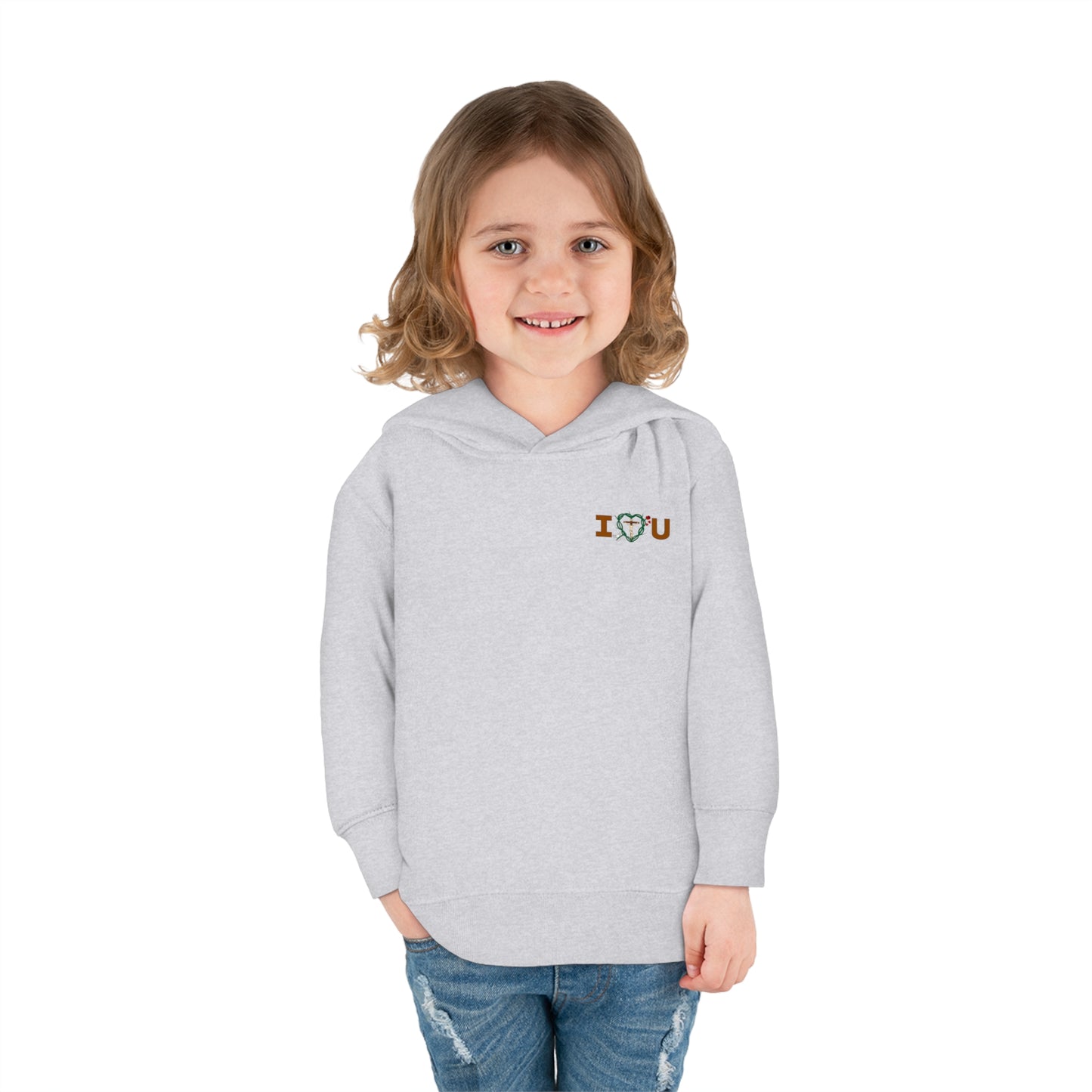 Message of Love, S Toddler Pullover Fleece Hoodie