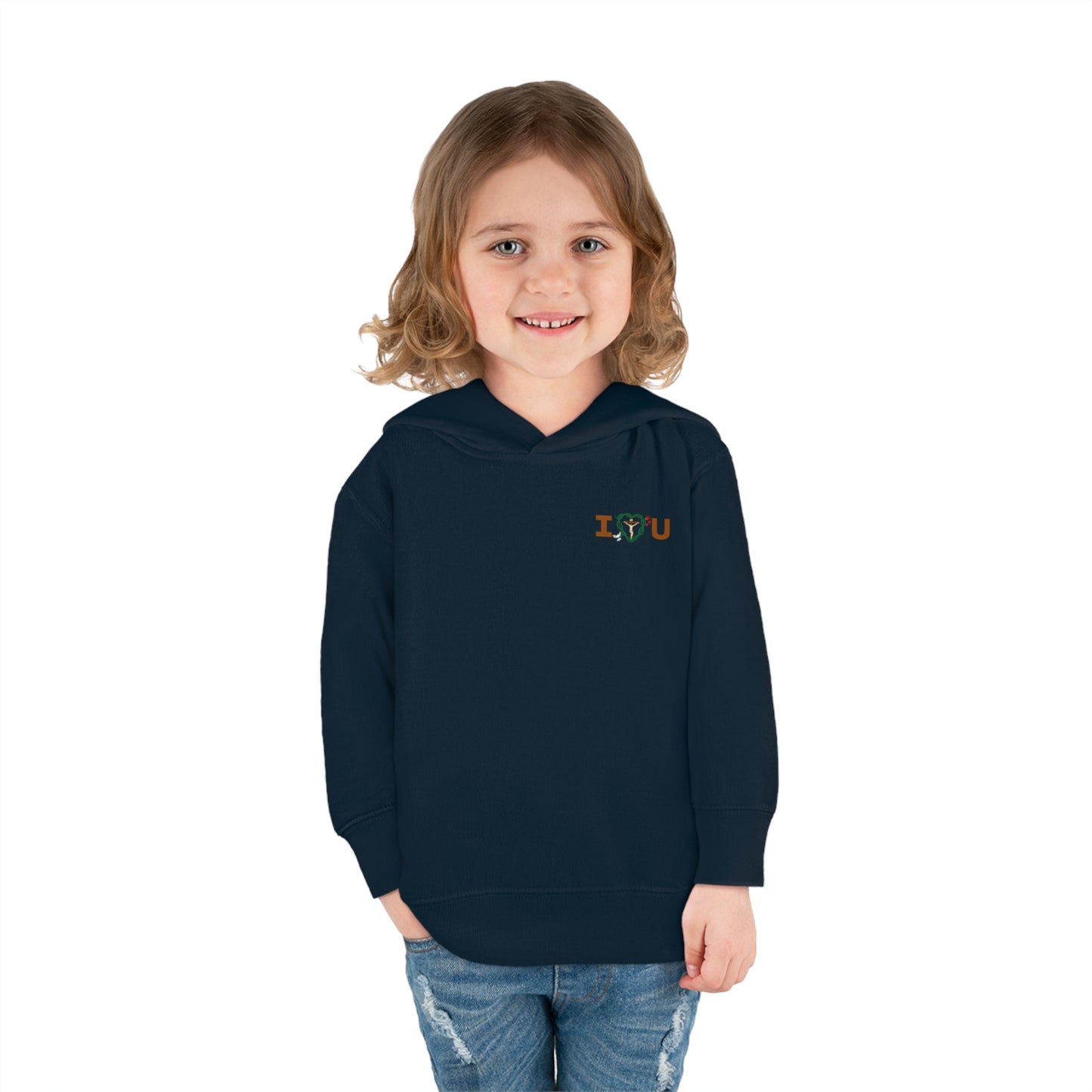 Message of Love, S Toddler Pullover Fleece Hoodie