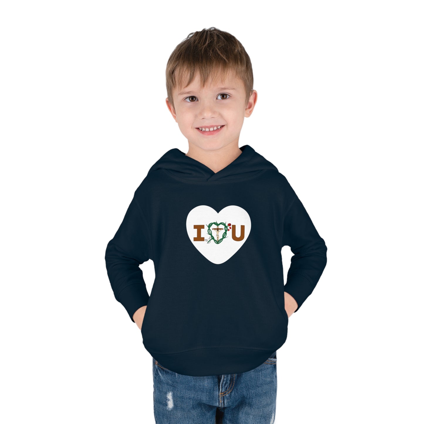 Message of Love, CH Toddler Pullover Fleece Hoodie