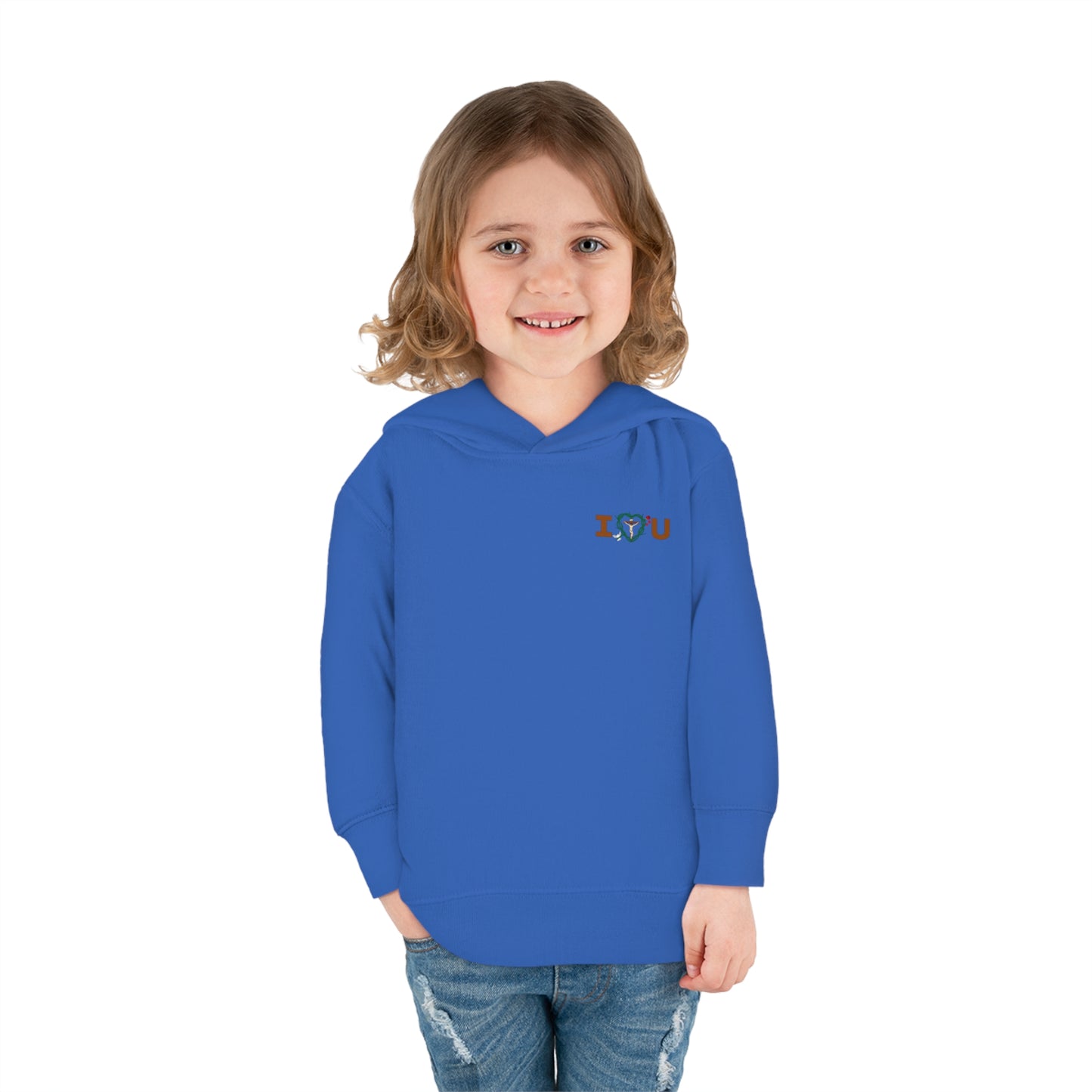 Message of Love, S Toddler Pullover Fleece Hoodie