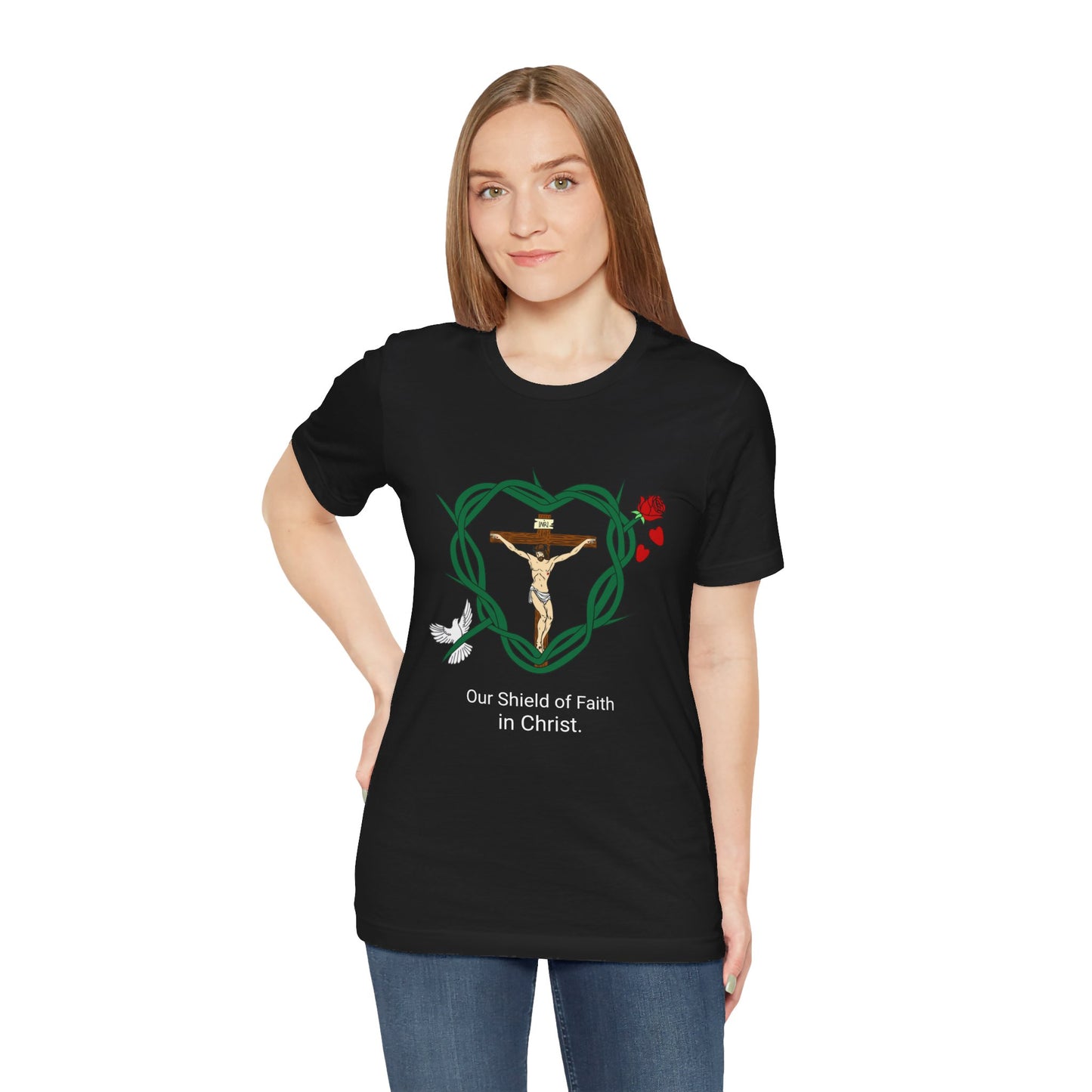 Our Shield, WWT Adult Unisex Jersey Short Sleeve Tee