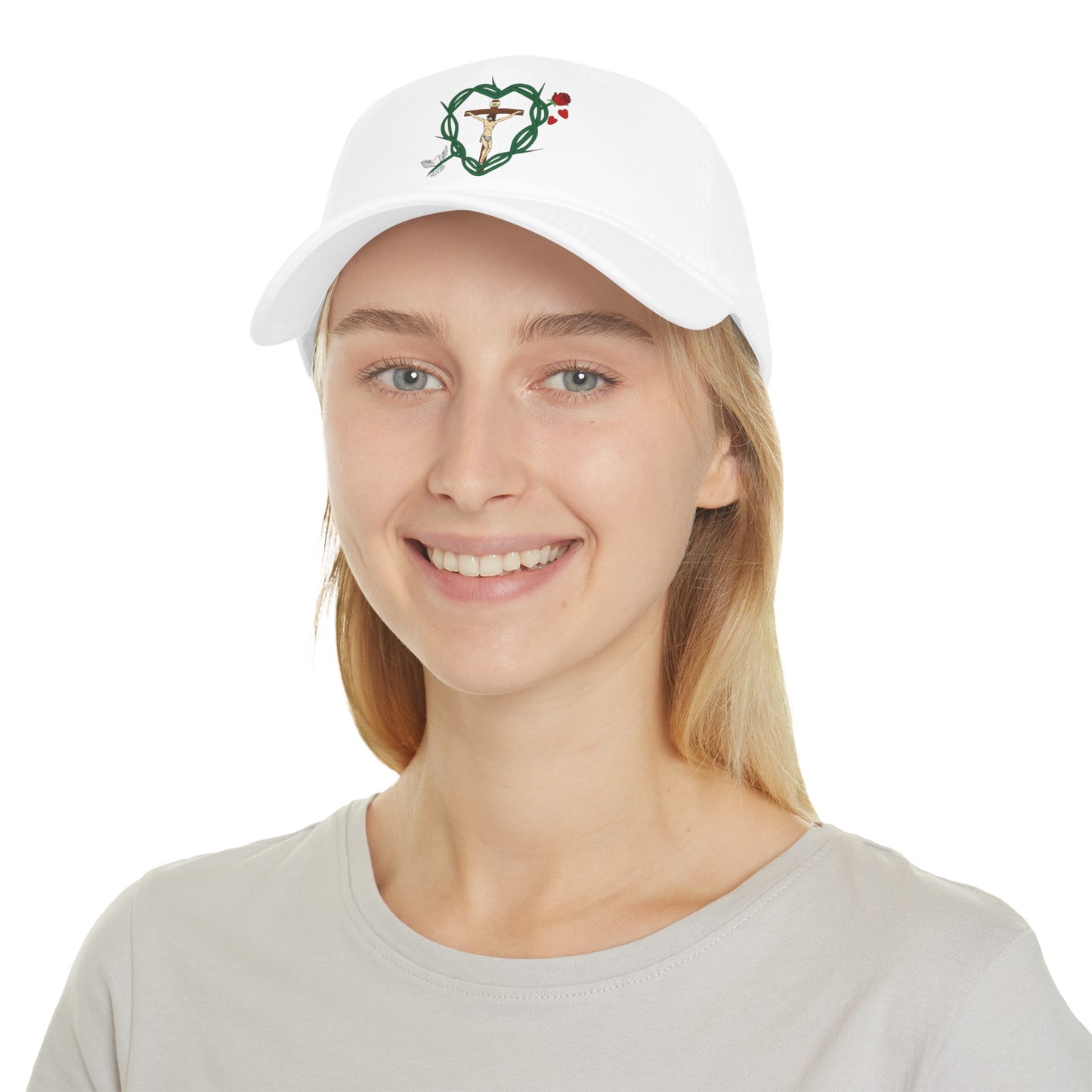 Our Shield of Faith in Christ, Low Profile Baseball Cap