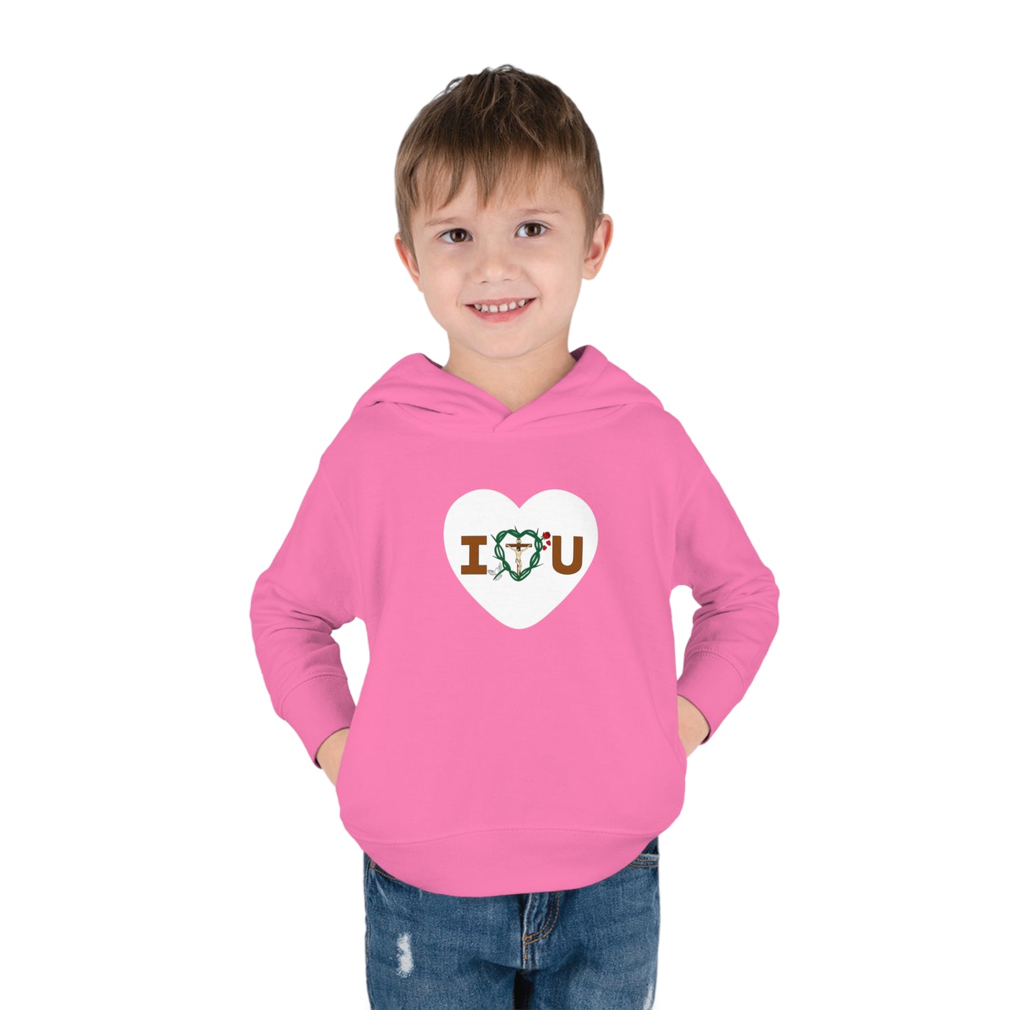 Message of Love, CH Toddler Pullover Fleece Hoodie