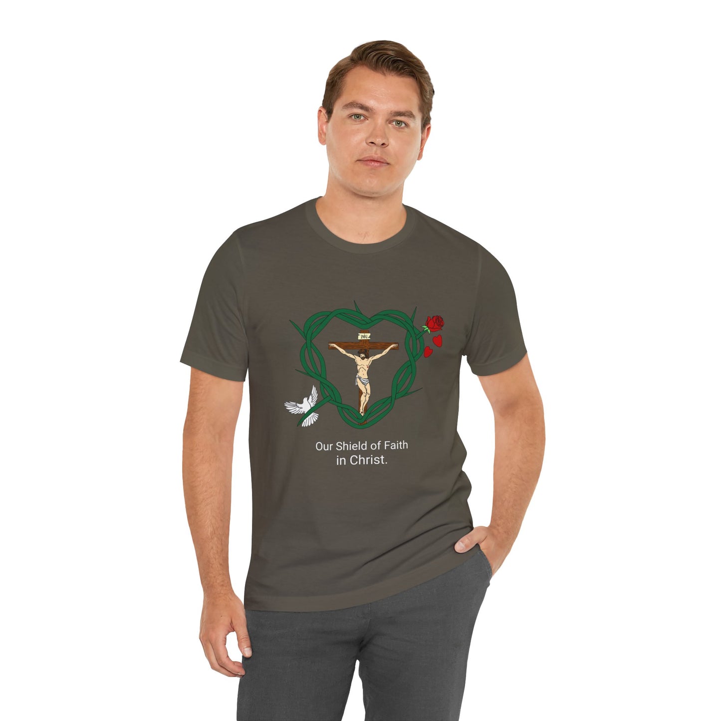 Our Shield, WWT Adult Unisex Jersey Short Sleeve Tee