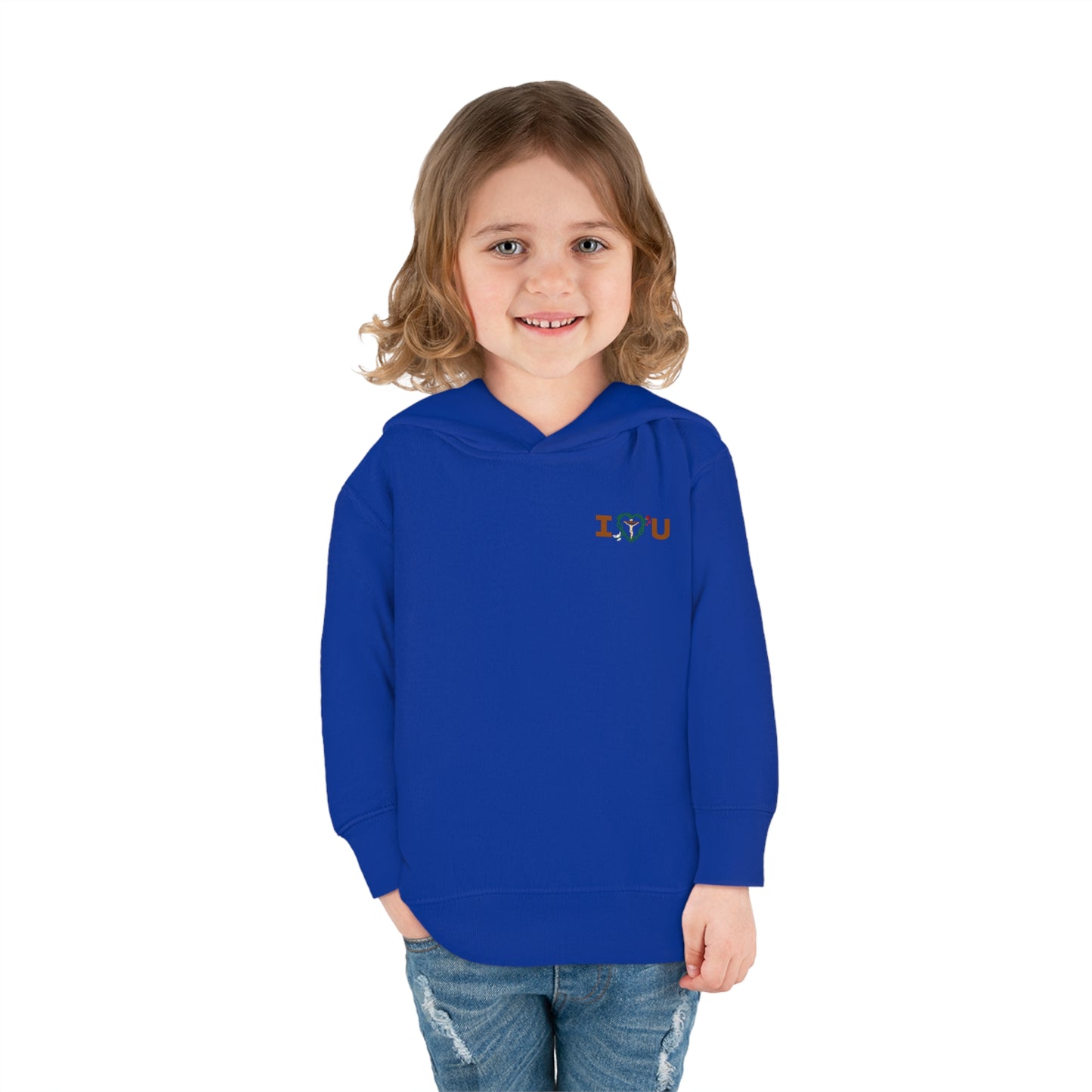 Message of Love, S Toddler Pullover Fleece Hoodie