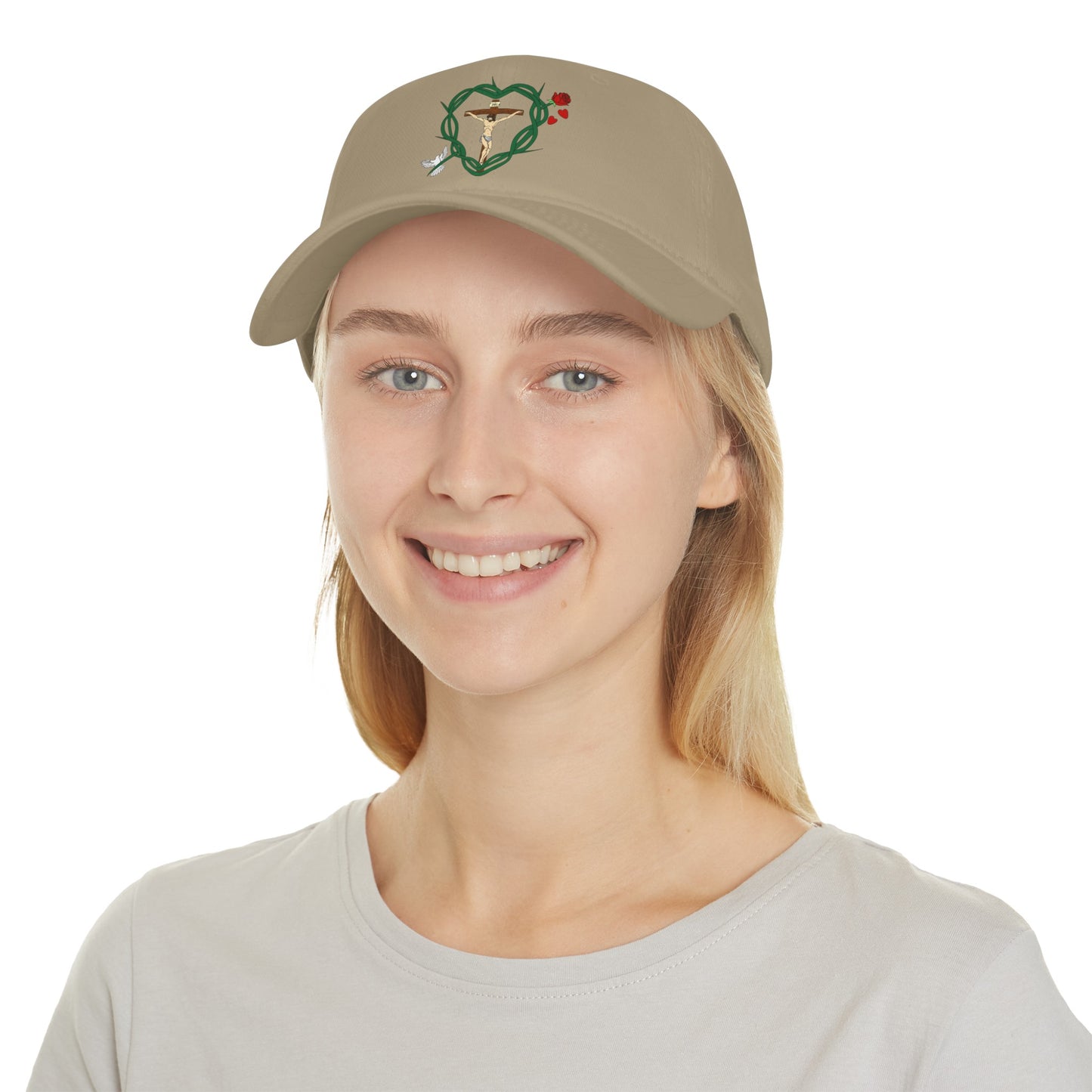 Our Shield of Faith in Christ, Low Profile Baseball Cap