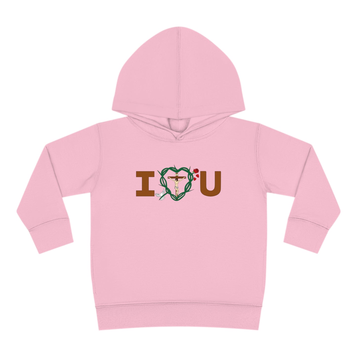 Message of Love, C Toddler Pullover Fleece Hoodie