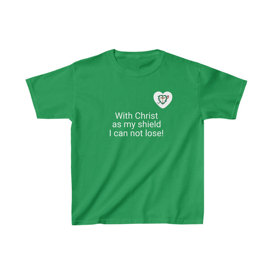 Our Shield SWT Heart Youth Heavy Cotton™ Tee