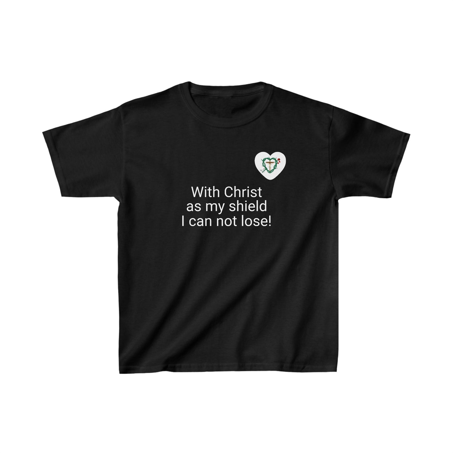 Our Shield SWT Heart Youth Heavy Cotton™ Tee