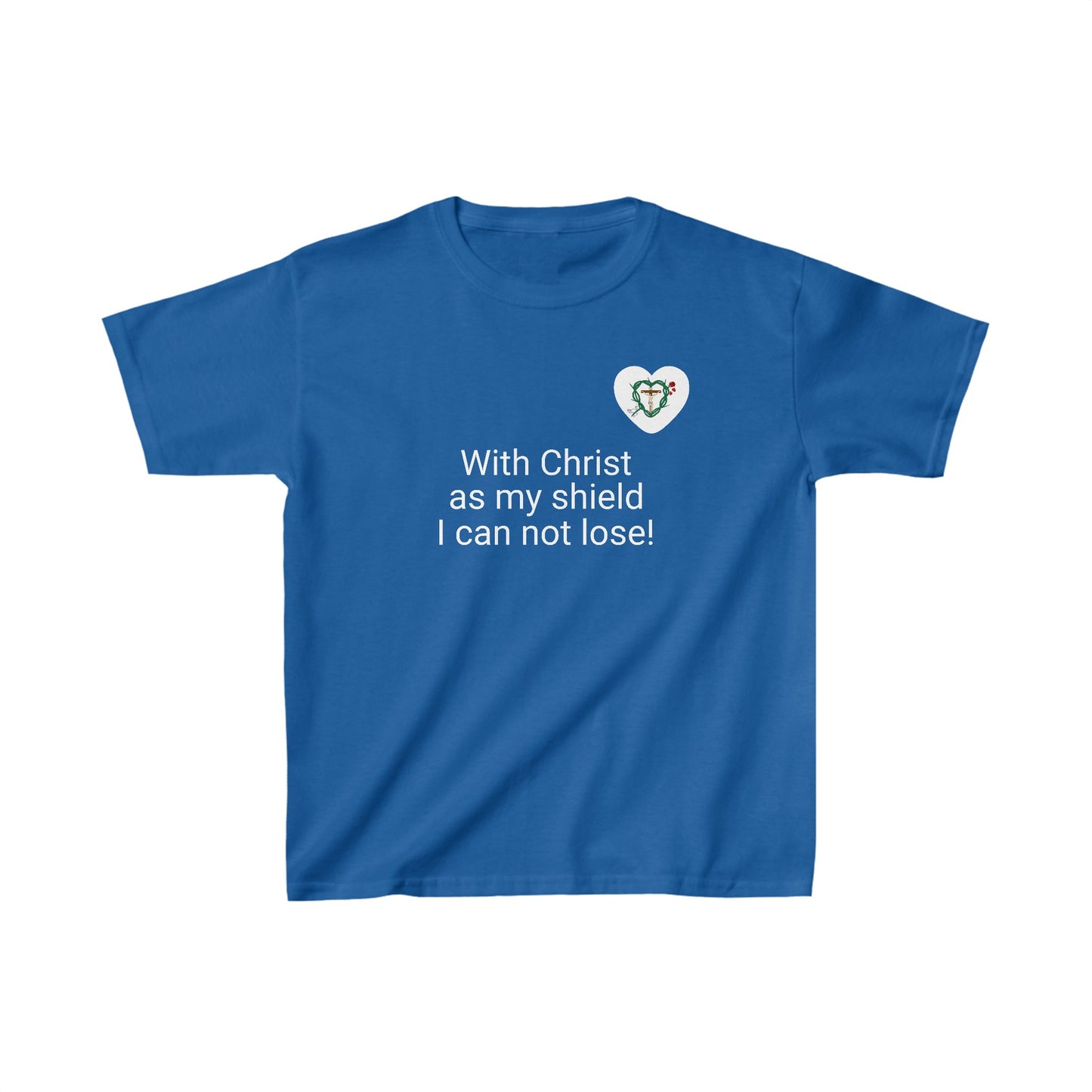 Our Shield SWT Heart Youth Heavy Cotton™ Tee