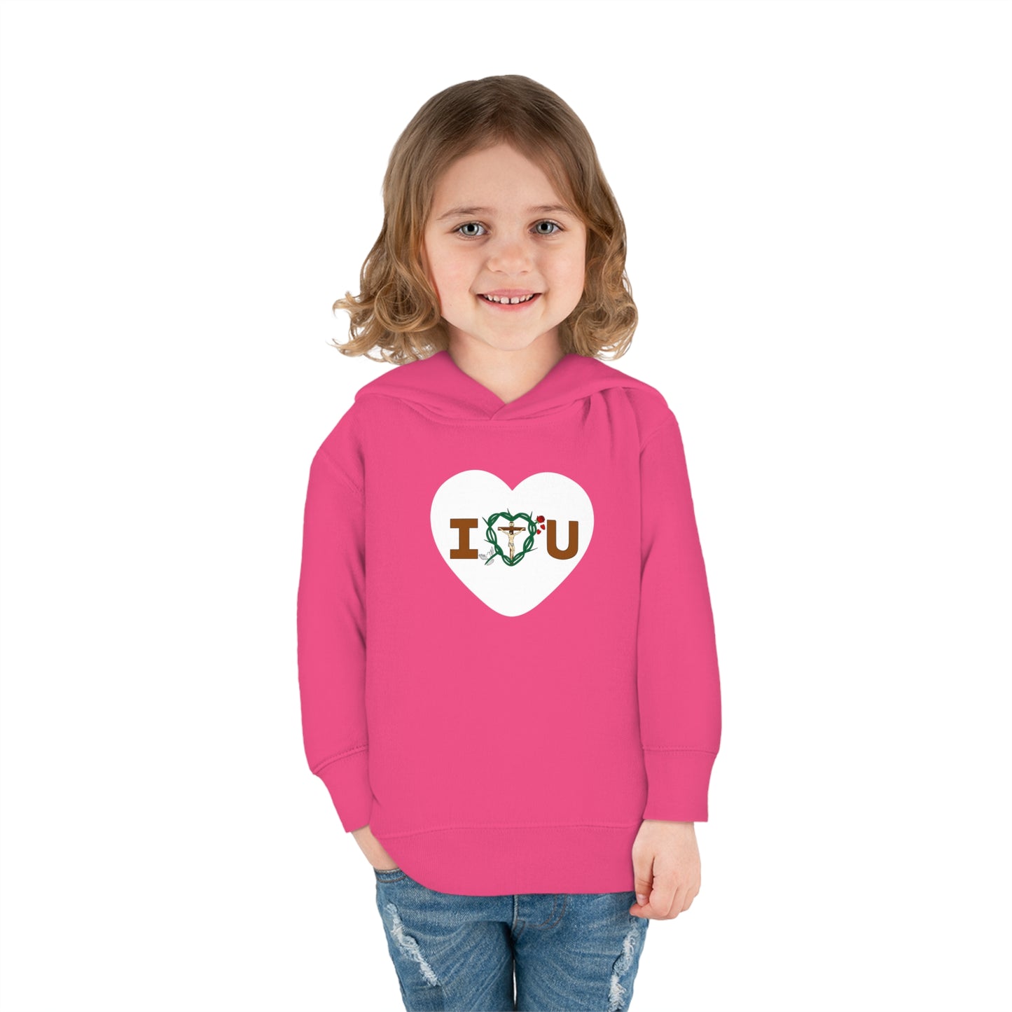 Message of Love, CH Toddler Pullover Fleece Hoodie