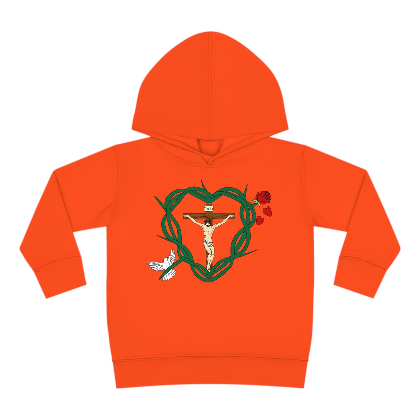 Our Shield, Toddler Pullover Fleece Hoodie