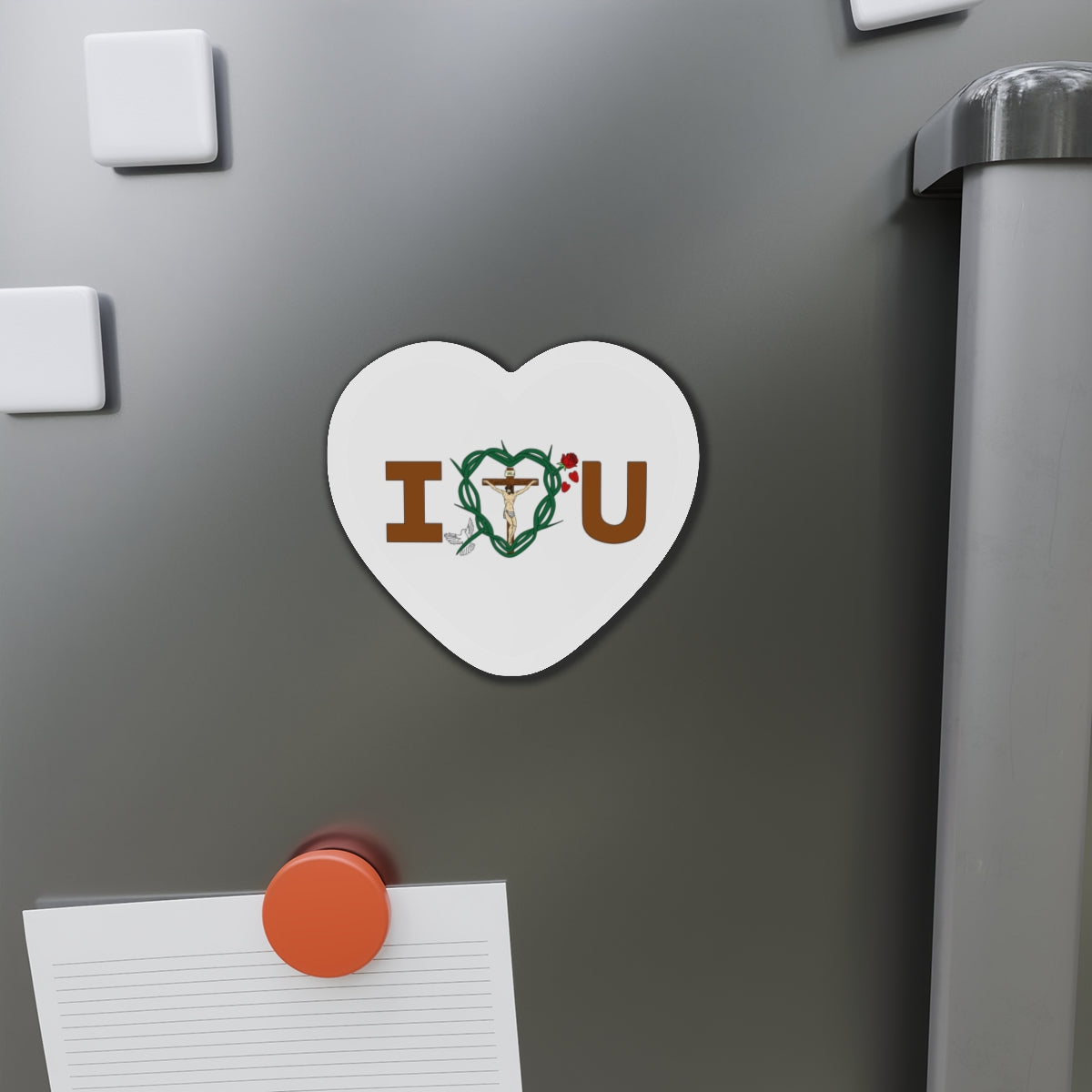 Message of Love Heart Magnets