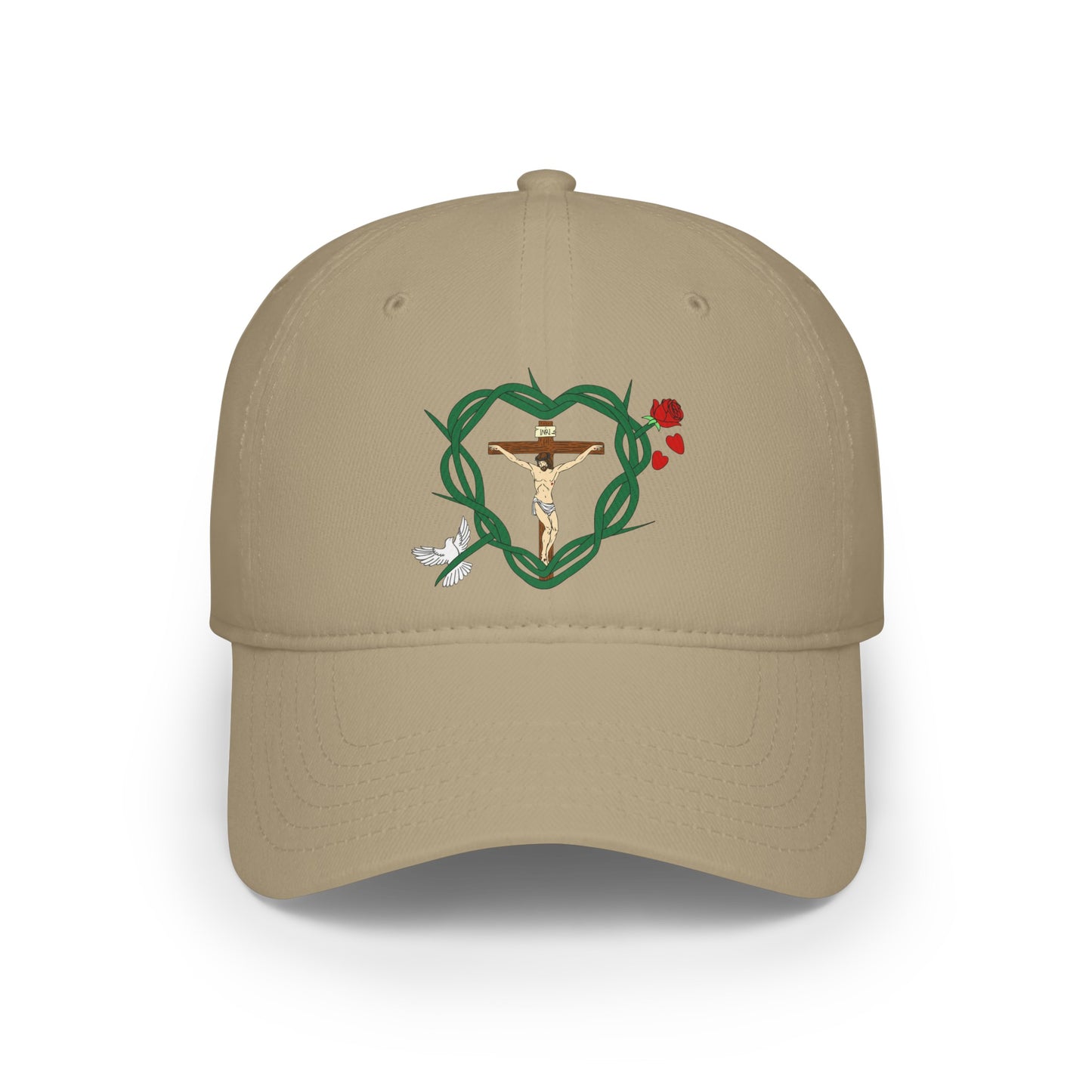 Our Shield of Faith in Christ, Low Profile Baseball Cap