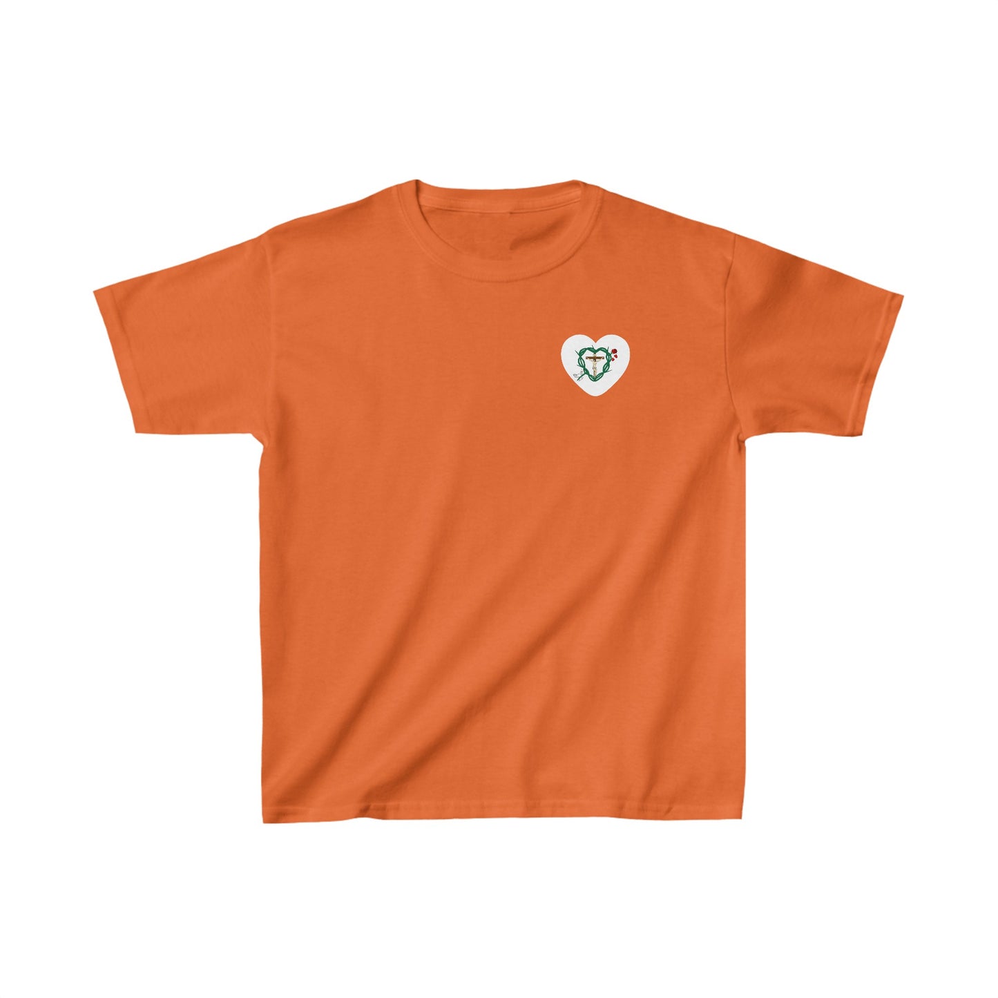 Our Shield S Heart Youth Heavy Cotton™ Tee